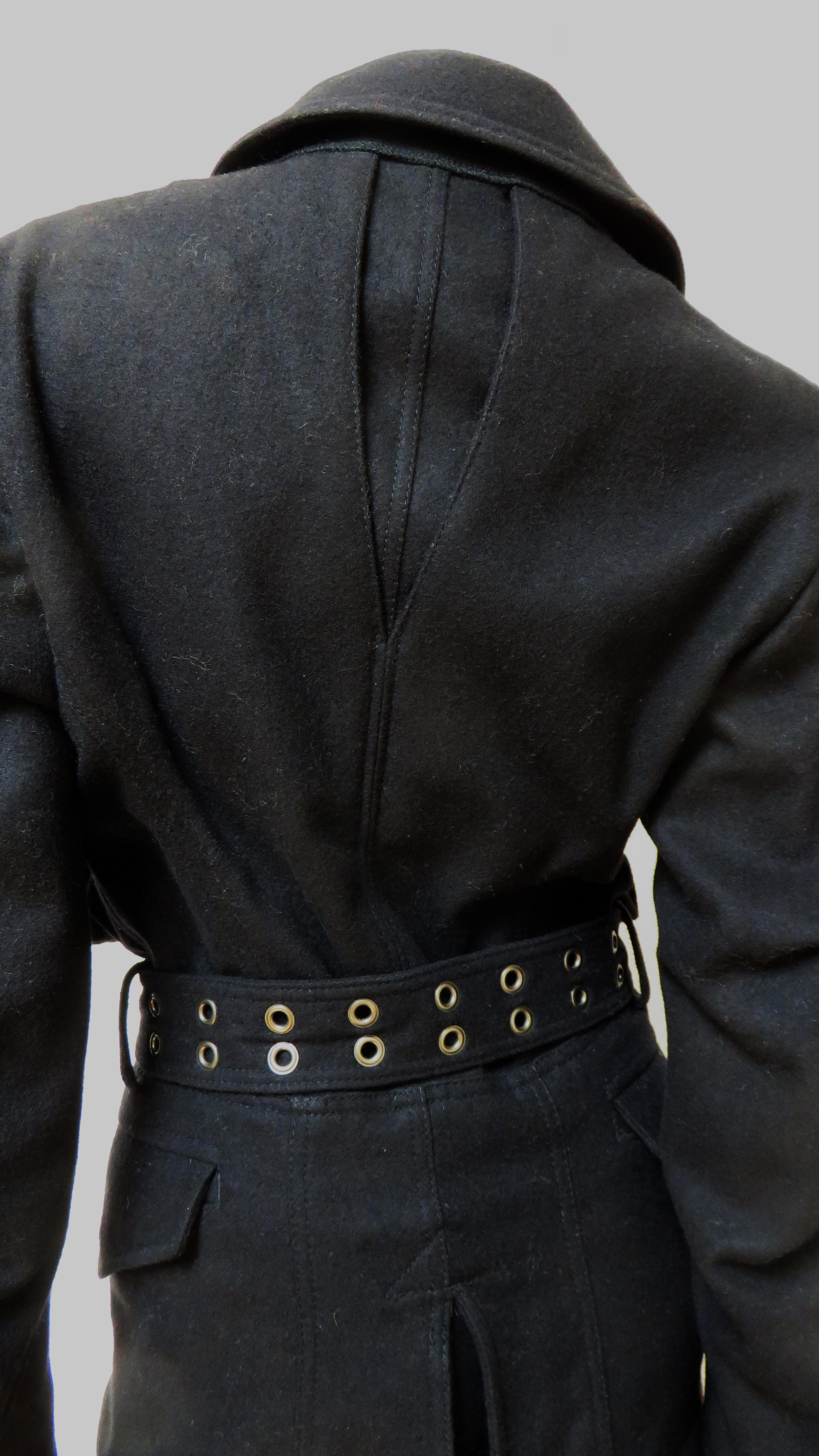 Comme des Garcons Coat with Belt AD 2006 For Sale 8