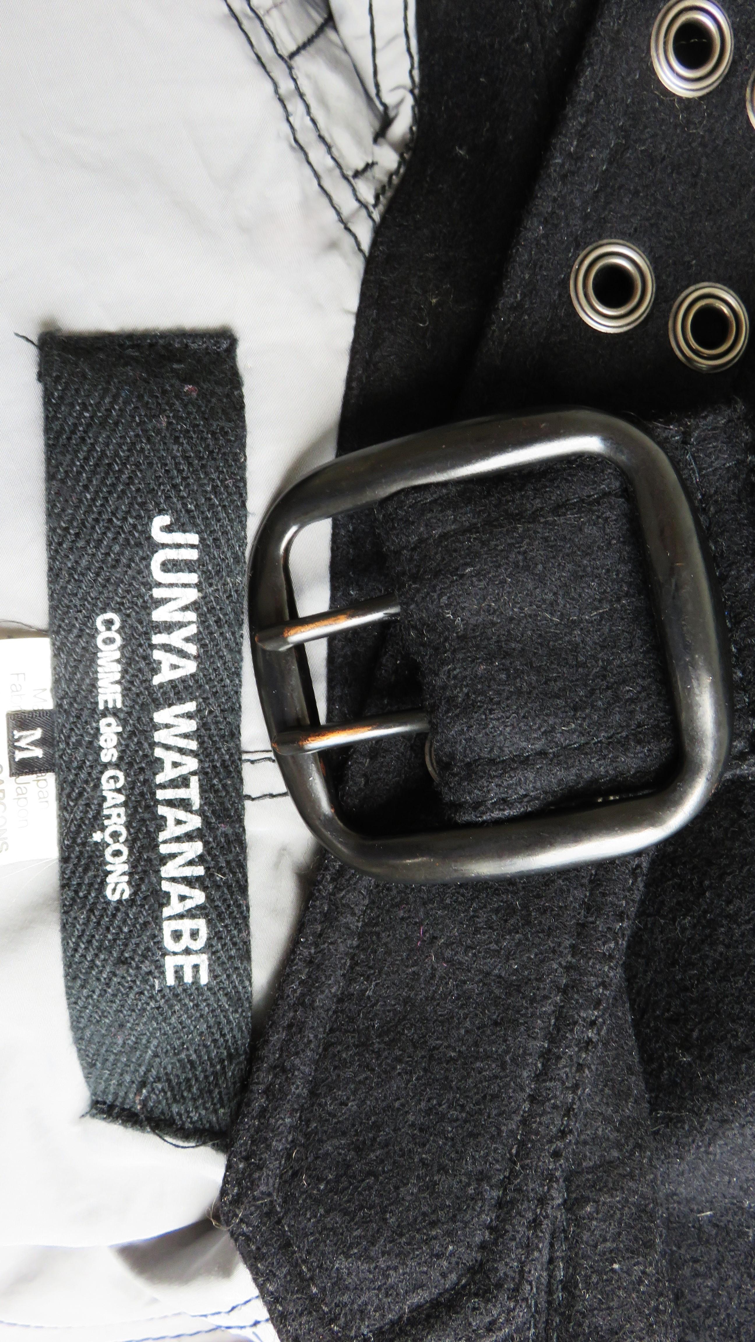 Comme des Garcons Coat with Belt AD 2006 For Sale 11