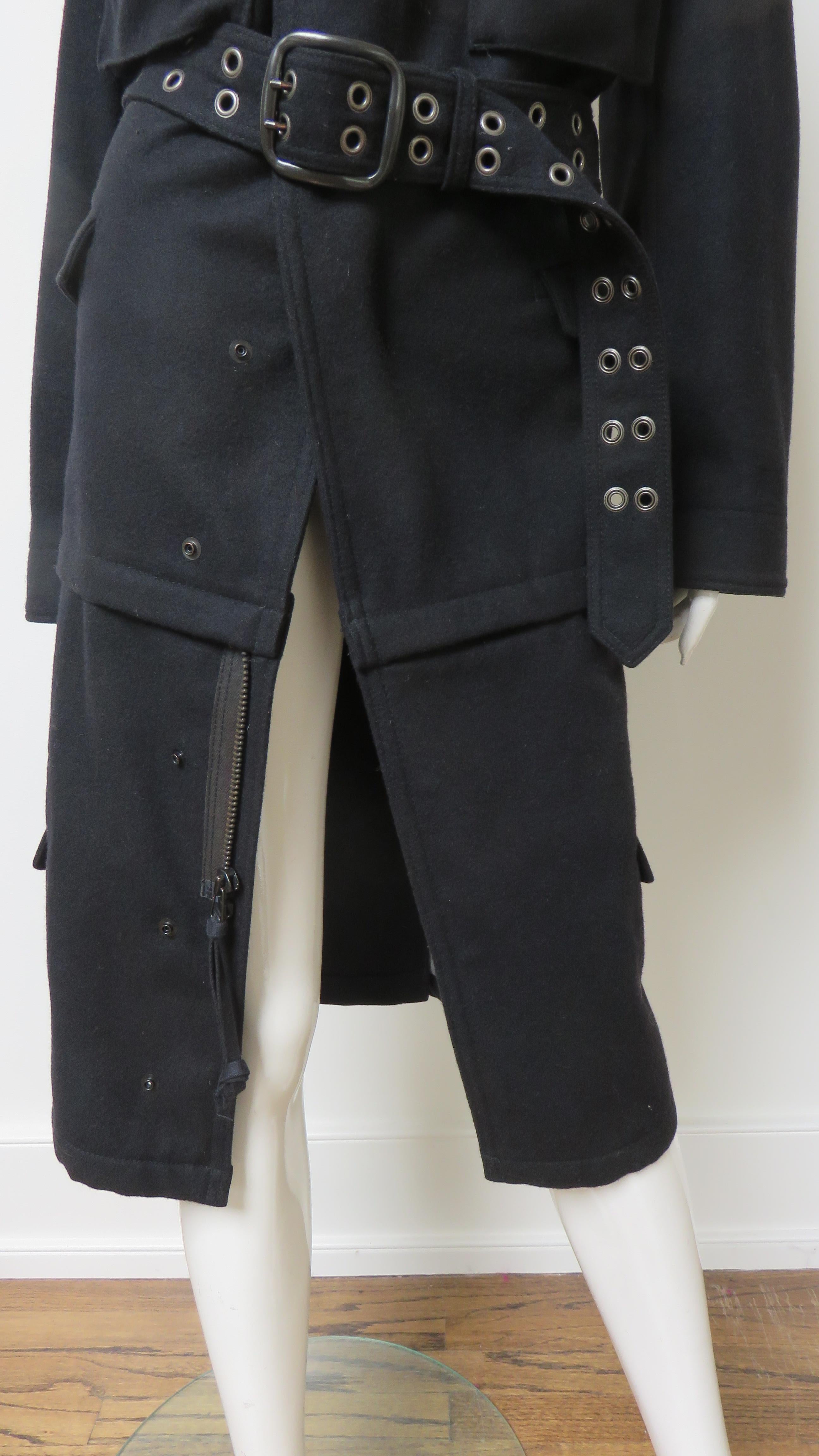 Comme des Garcons Coat with Belt AD 2006 For Sale 1