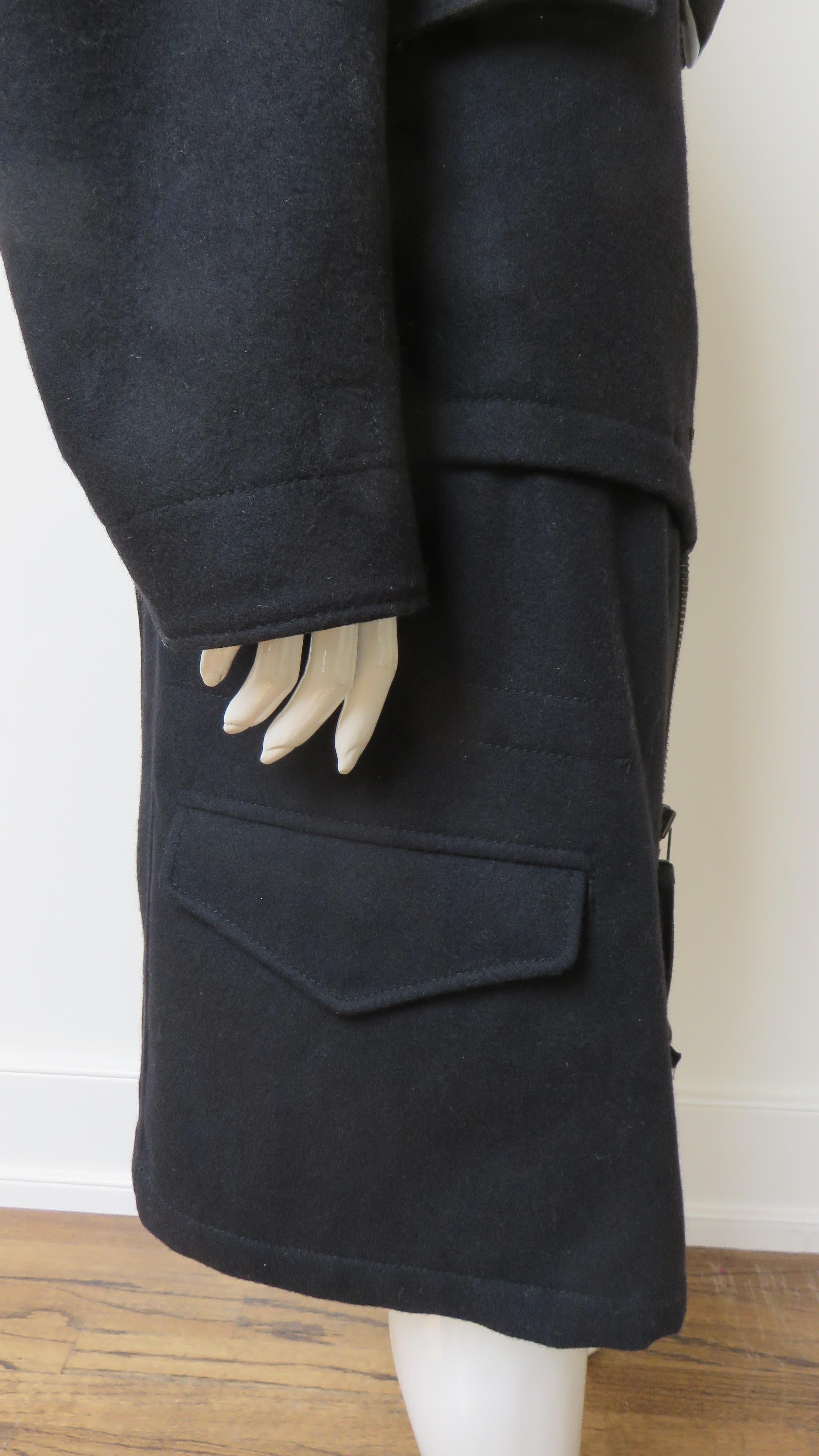 Comme des Garcons Coat with Belt AD 2006 For Sale 2