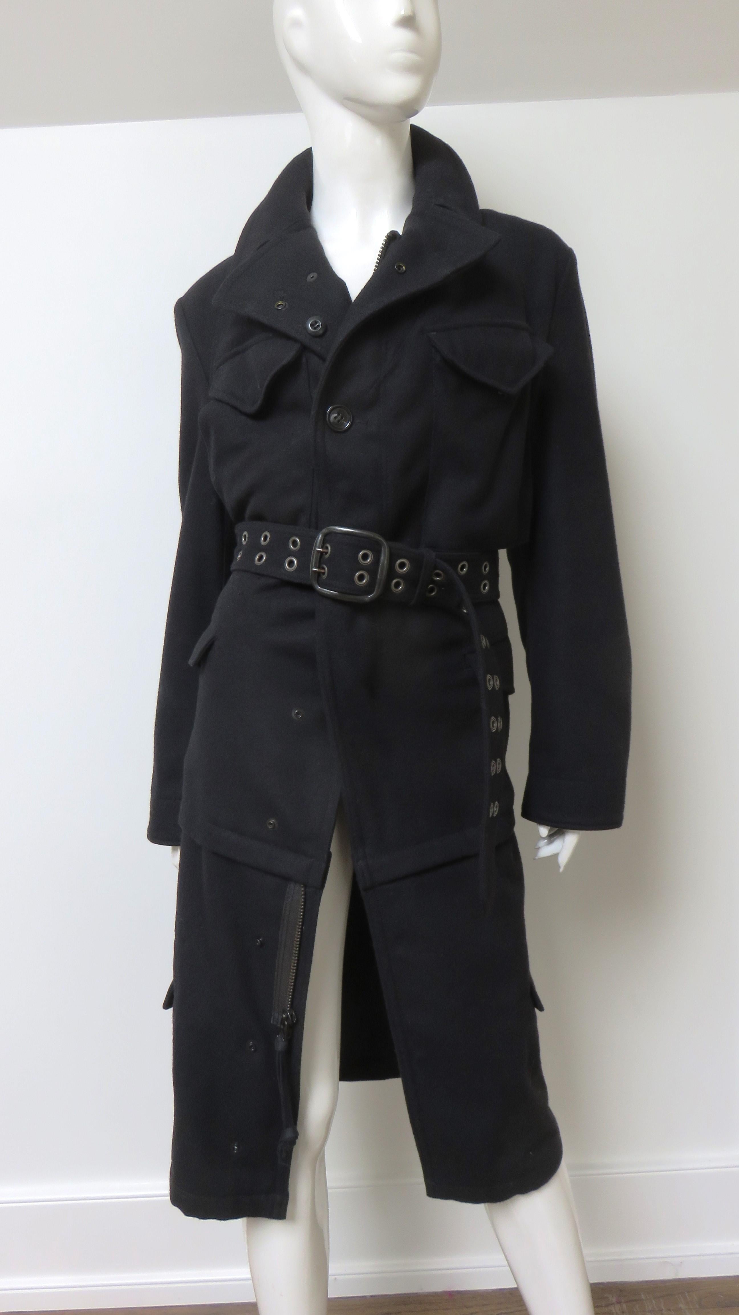 Comme des Garcons Coat with Belt AD 2006 For Sale 3