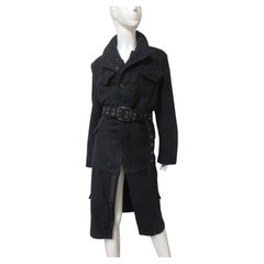 Comme des Garcons Coat with Belt AD 2006