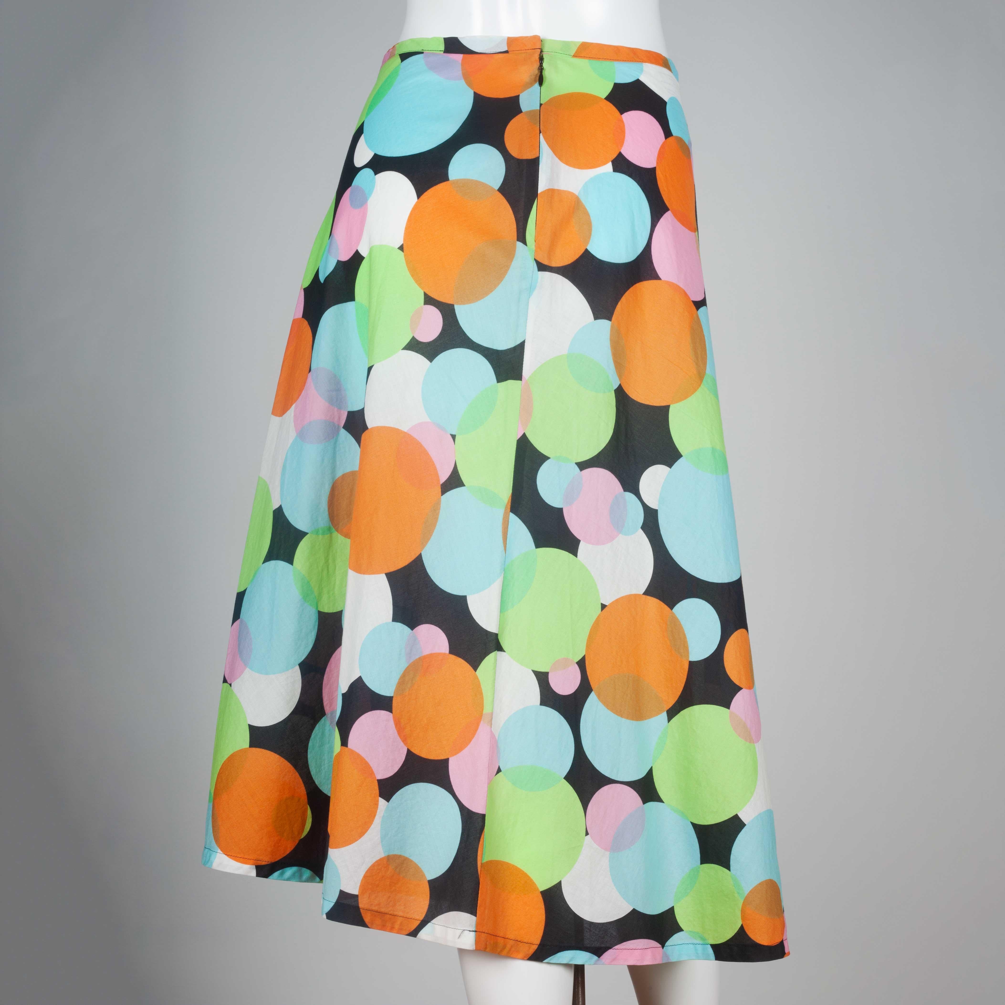 Comme des Garçons Colorful Circle Skirt, 2003 5
