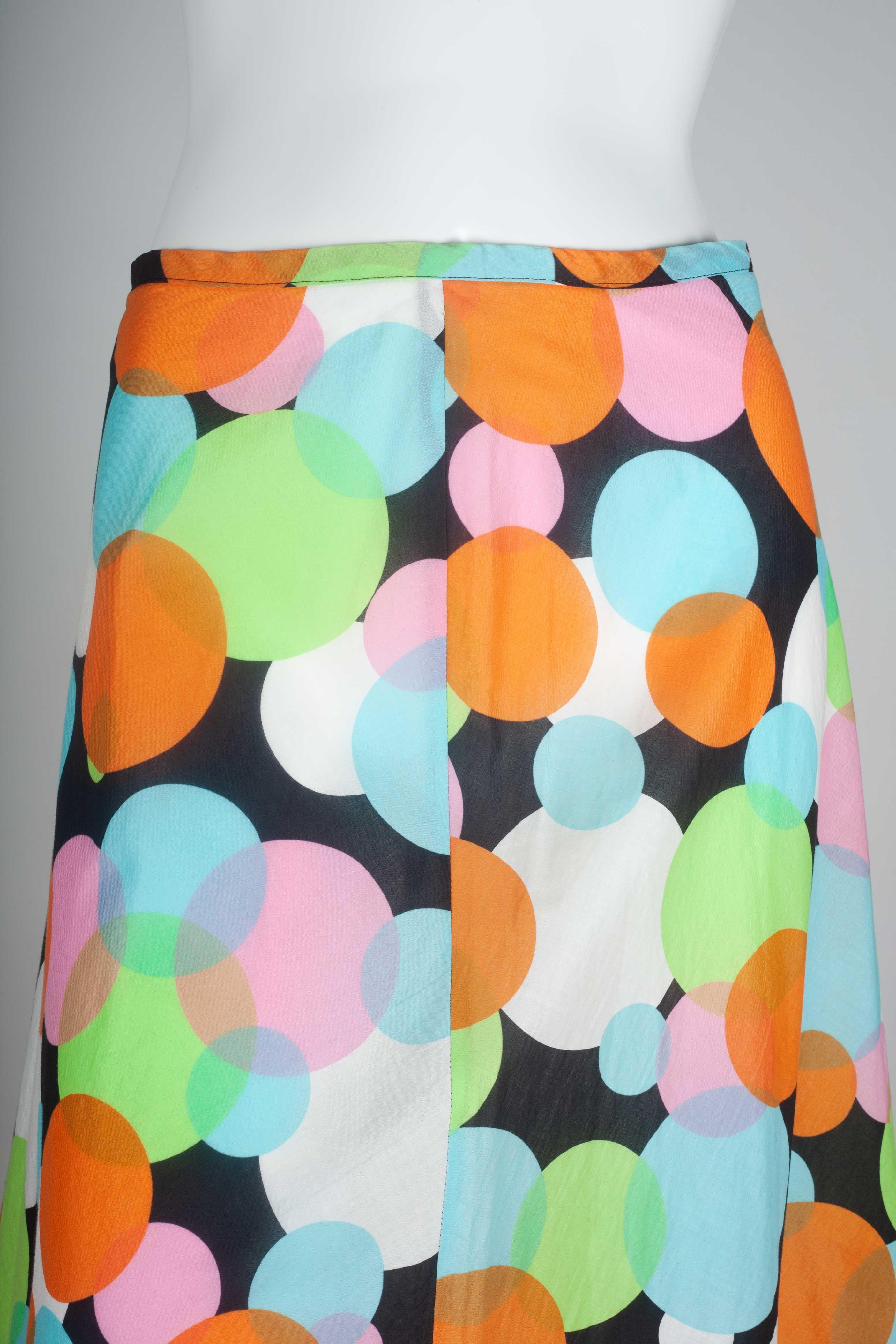 Comme des Garçons Colorful Circle Skirt, 2003 2