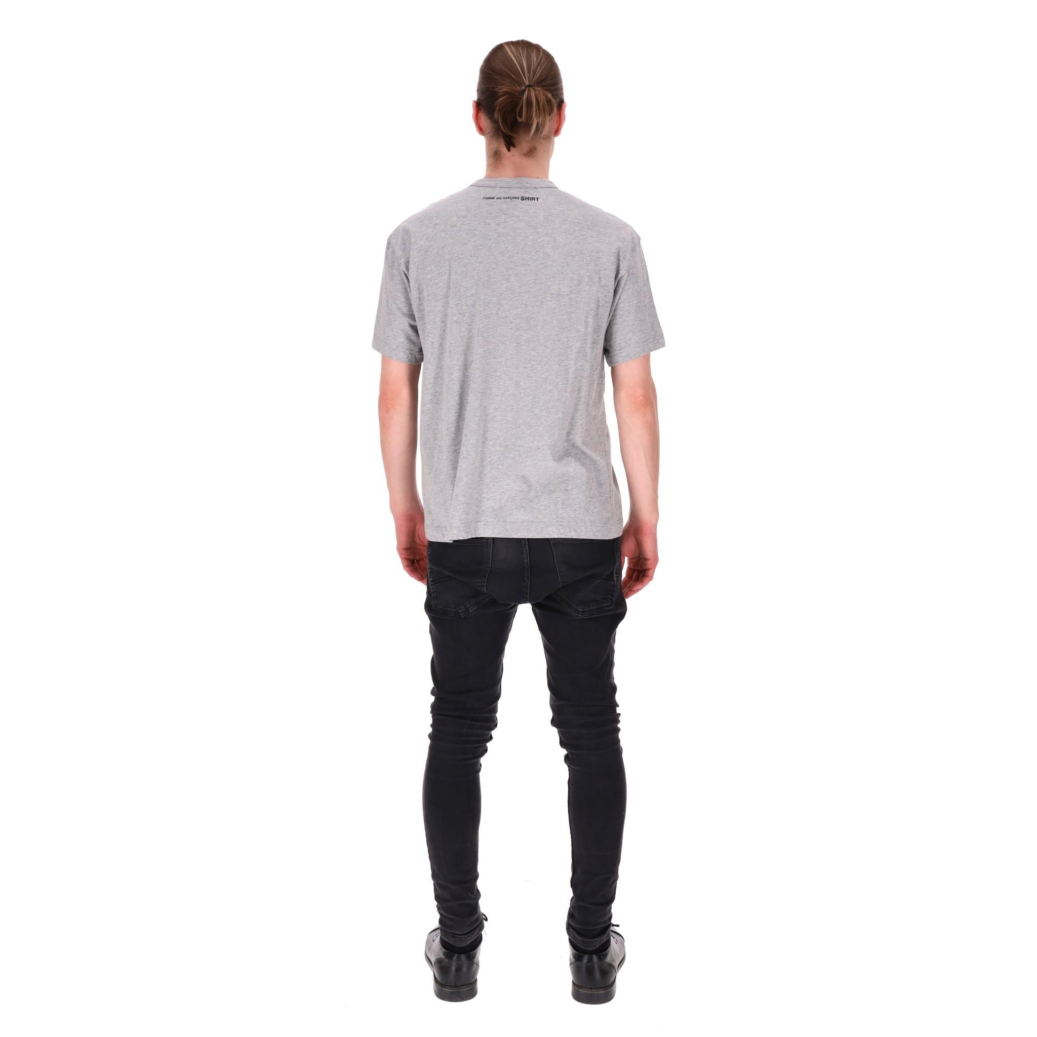 Comme Des Garcons Cotton T-Shirt In Excellent Condition For Sale In London, GB