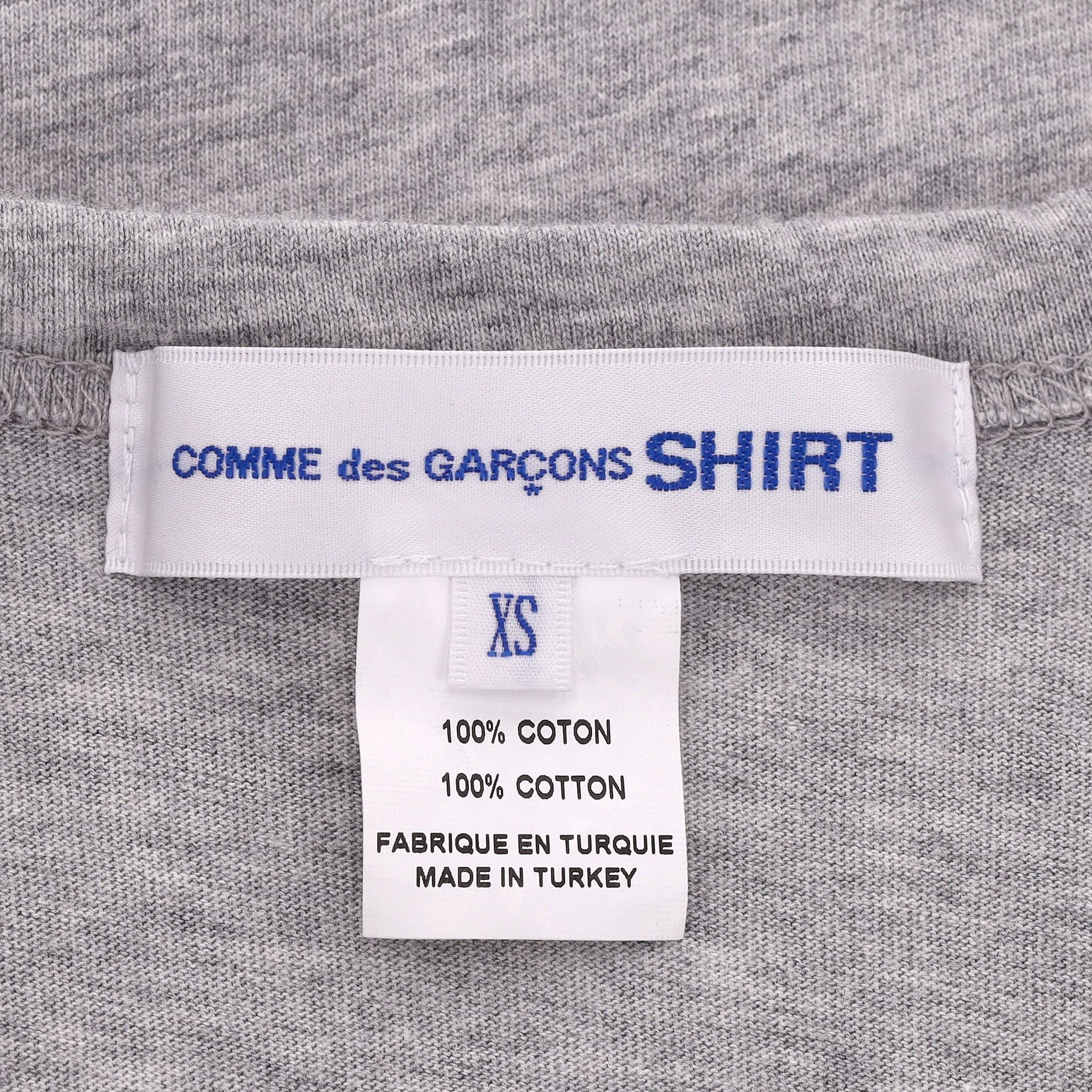 Comme Des Garcons Cotton T-Shirt For Sale 1