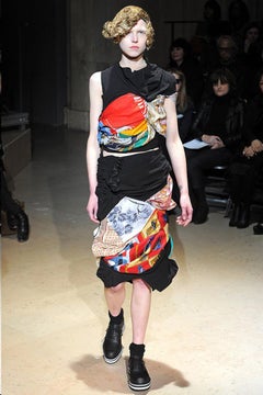 Comme des Garcons Coveted 2011 Hybrid Vintage Scarf Dress