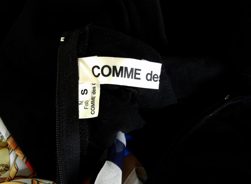 Comme des Garcons Coveted 2011 Hybrid Vintage Scarf Dress For Sale 1