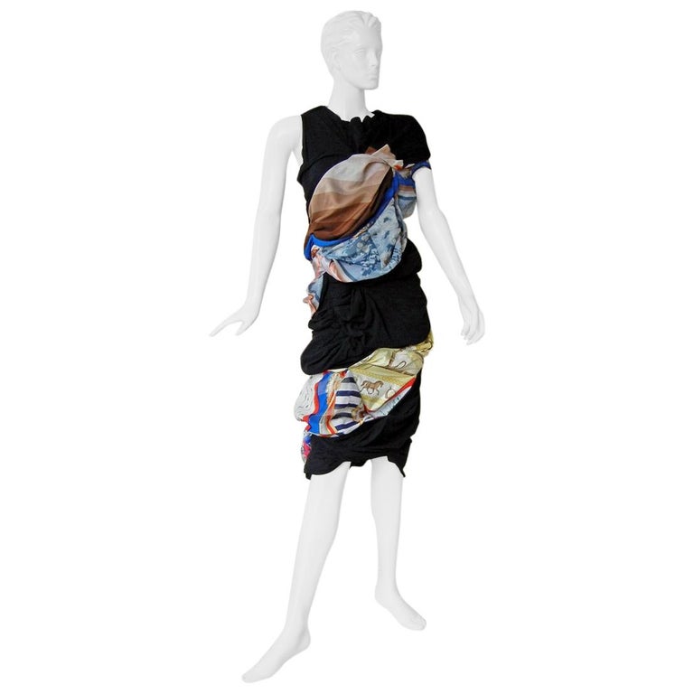 Comme des Garcons Coveted 2011 Hybrid Vintage Scarf Dress For Sale at  1stDibs | hybrid dresses, comme des garcons scarf, 2011 dresses