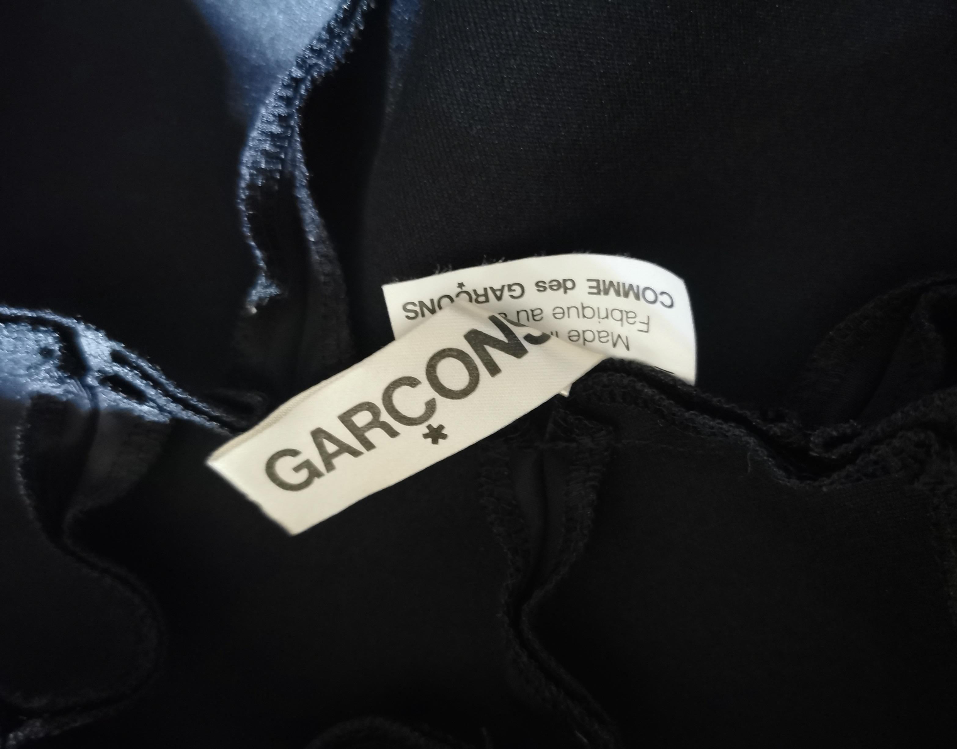 Comme des Garcons Cropped Hexagonal Patchwork Hooded Jacket AD2008 8