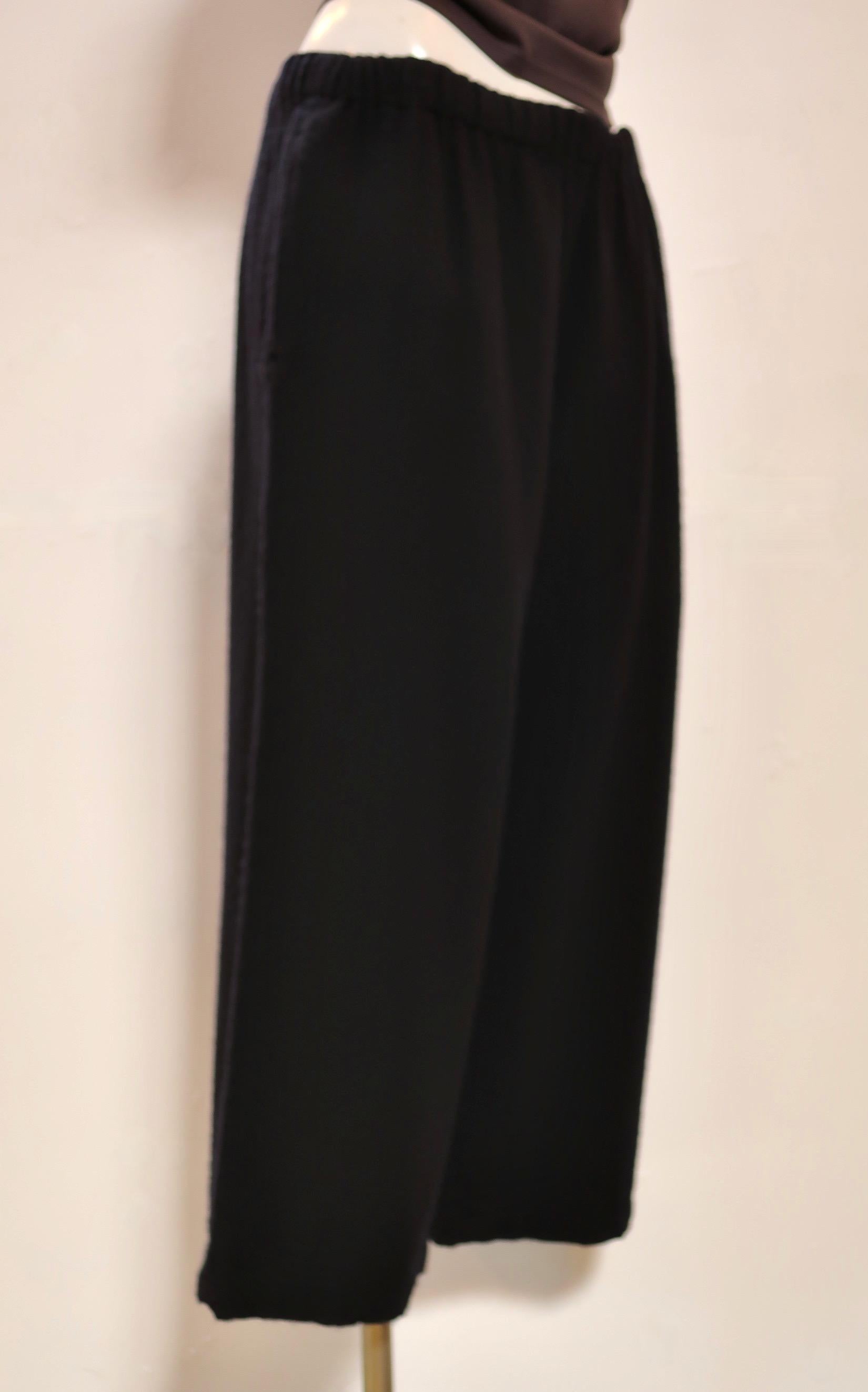 Pantalón de lana recortado Comme des Garçons en venta 1