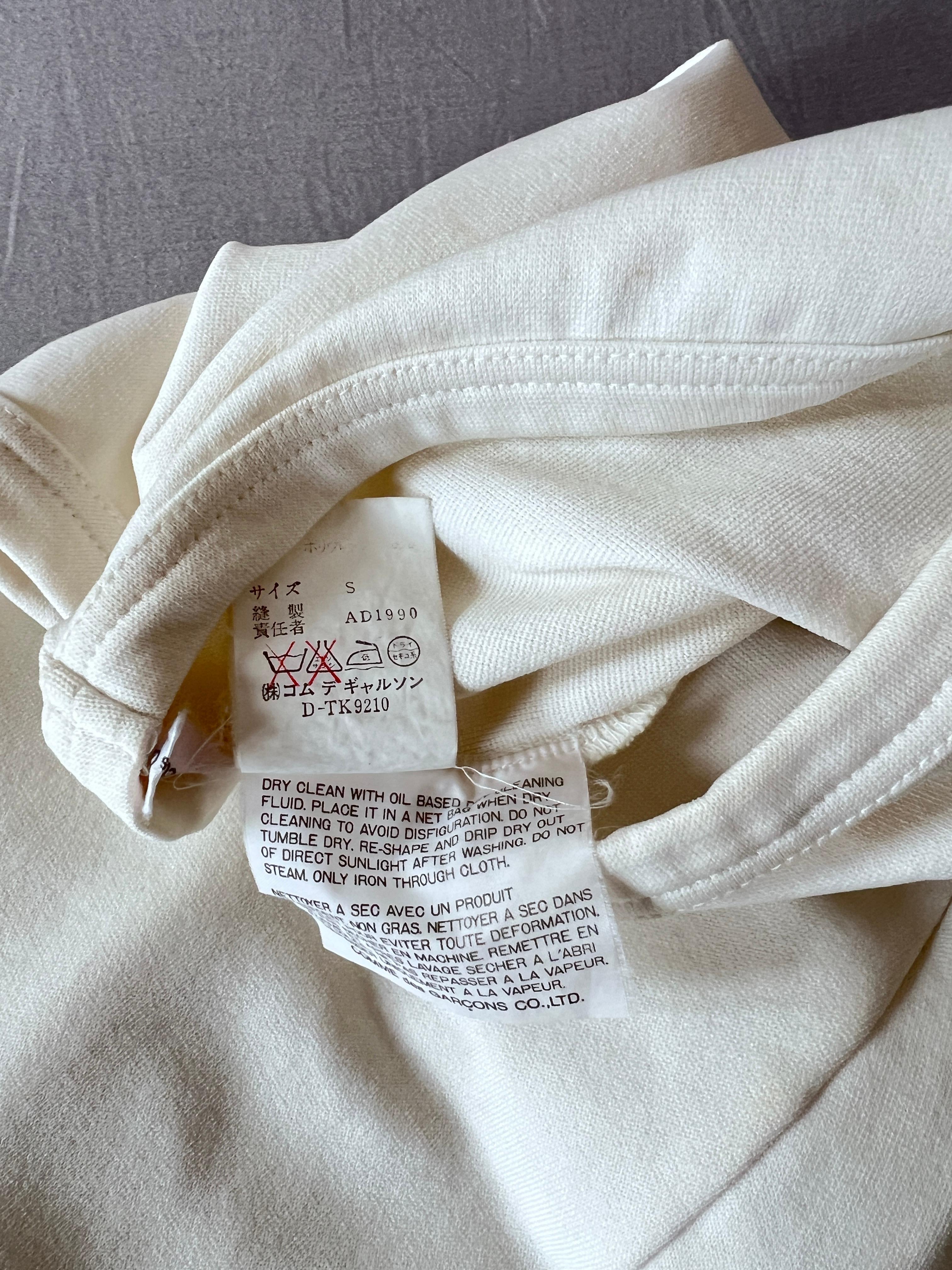 Comme des Garçons Cut-Out Jersey Skirt — Autumn/Winter 1990 (AD1990) For Sale 2