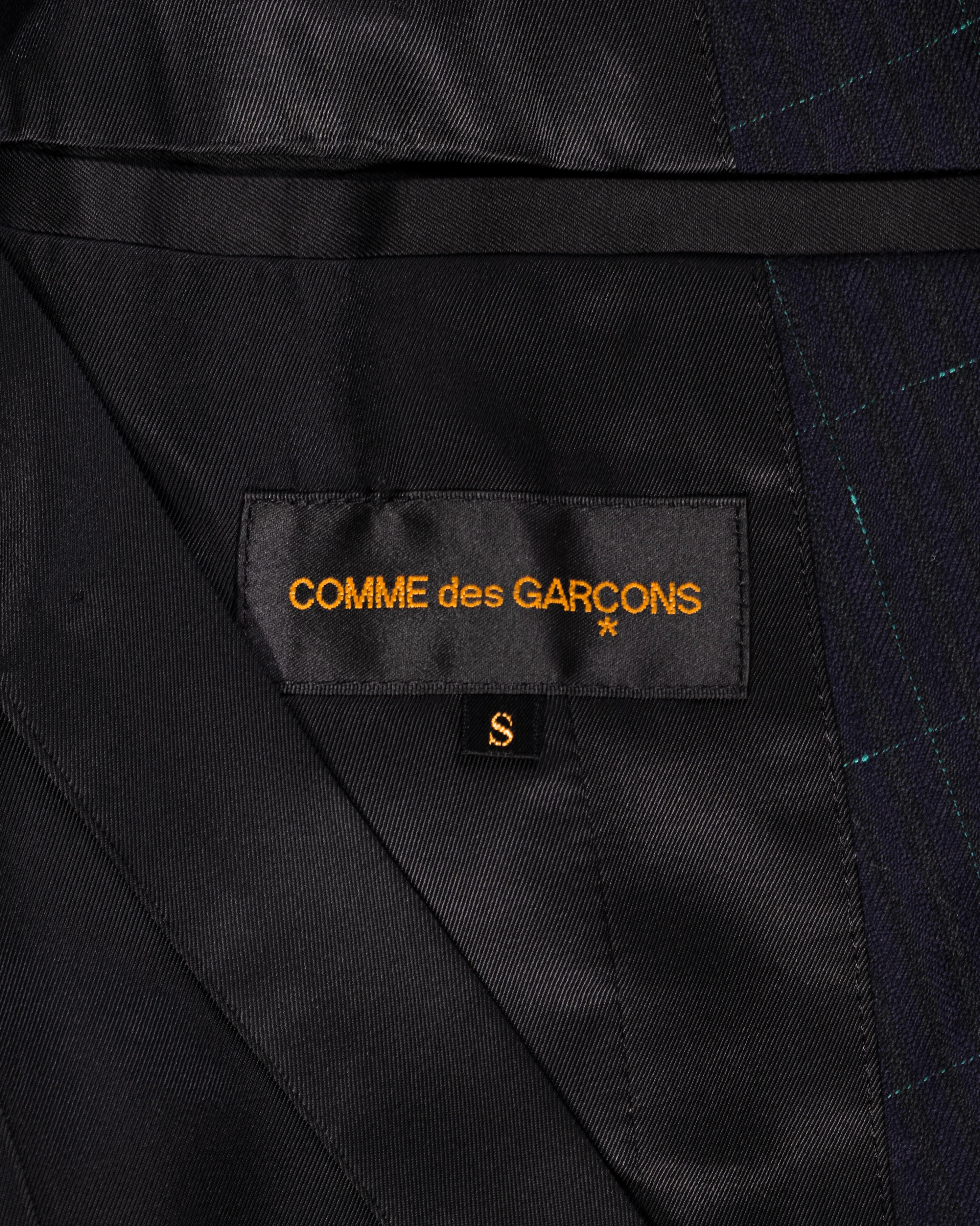 Comme des Garçons Deconstructed 4-Sleeve Jacket with Pleated Skirt, fw 2006  For Sale 10