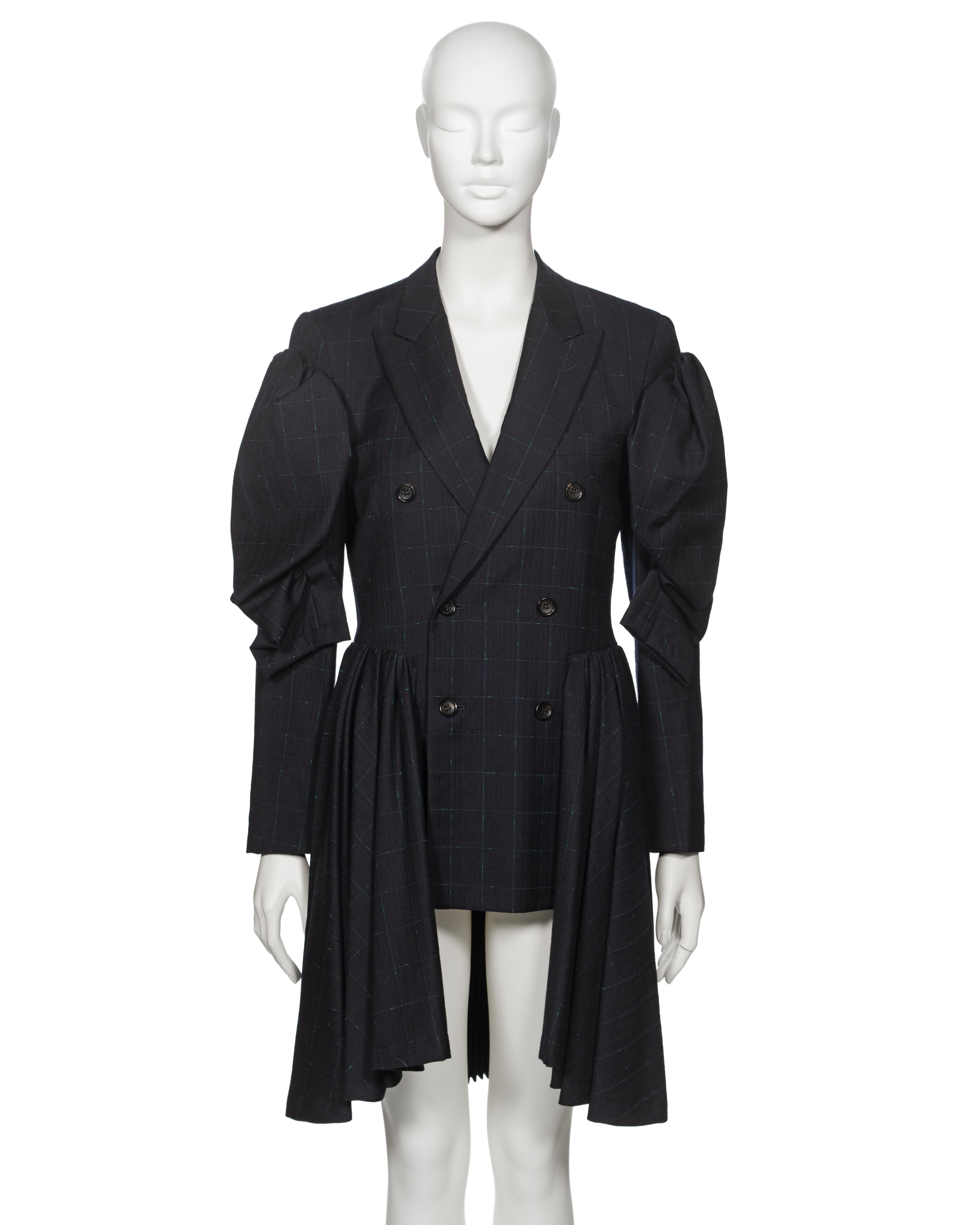Comme des Garçons Deconstructed 4-Sleeve Jacket with Pleated Skirt, fw 2006  For Sale 1