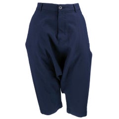 COMME DES GARCONS Pantalon harem court Deep Indigo