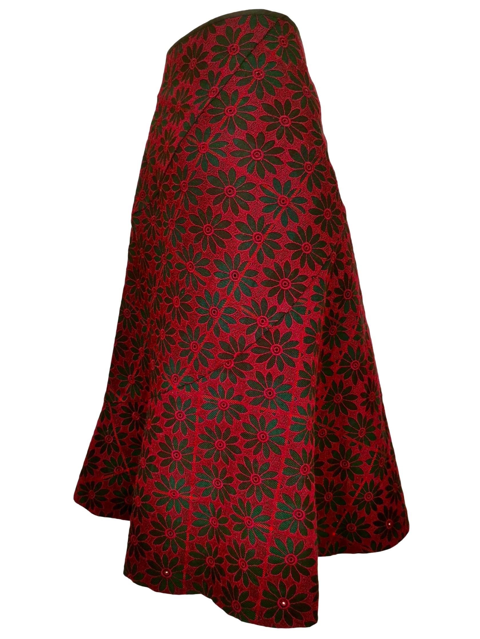 Comme des Garcons Double Layer Wrap Around Skirt Ad 1999 In Excellent Condition For Sale In Bath, GB