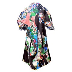 Comme Des Garcons Dress  2018 Artwork By Alisa Yoffe  SZ Small  New With Tags