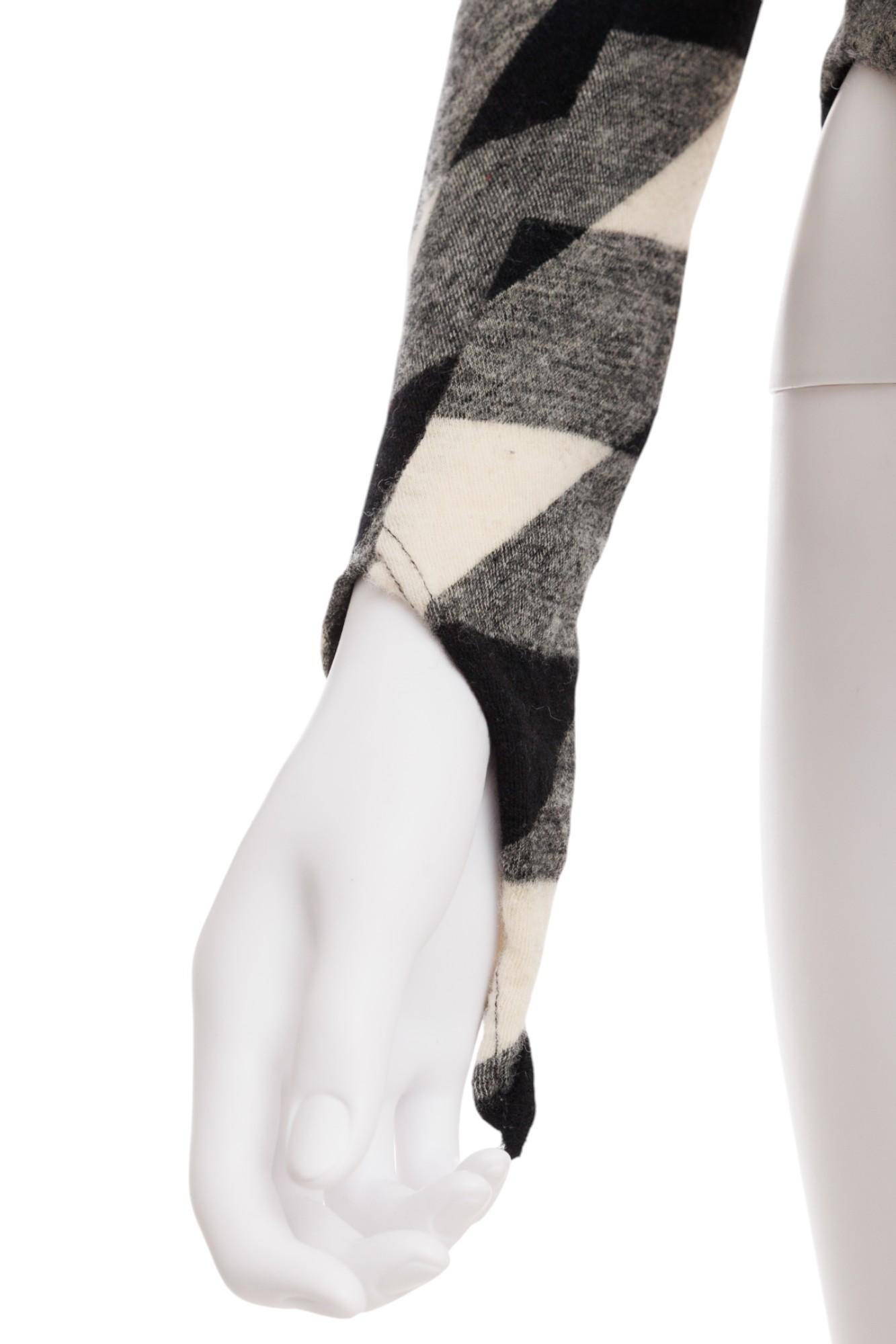 Comme des Garcons F/W 2010 - Top asymétrique à carreaux en vente 1