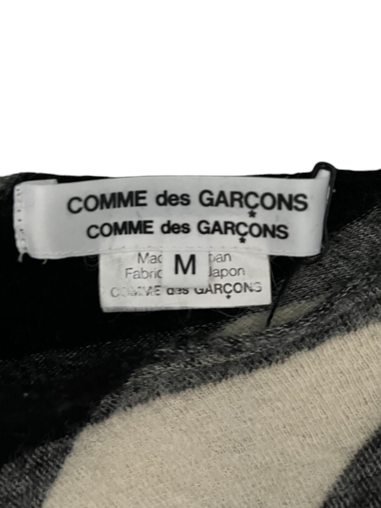 Comme des Garcons F/W 2010 - Top asymétrique à carreaux en vente 2