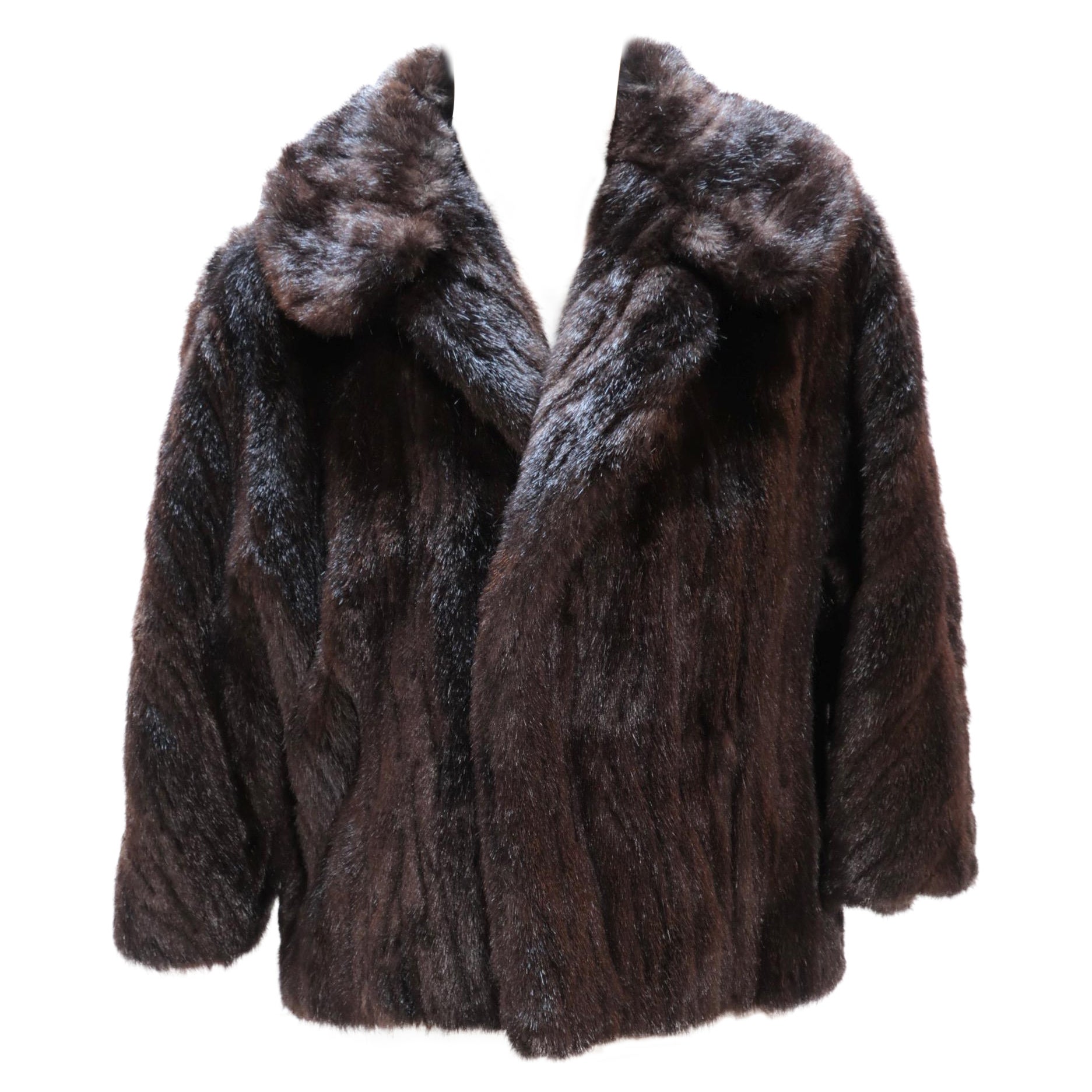 Comme Des Garçons - Veste courte en fausse vison