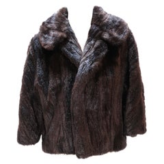 Giacca corta in visone sintetico Comme Des Garçons