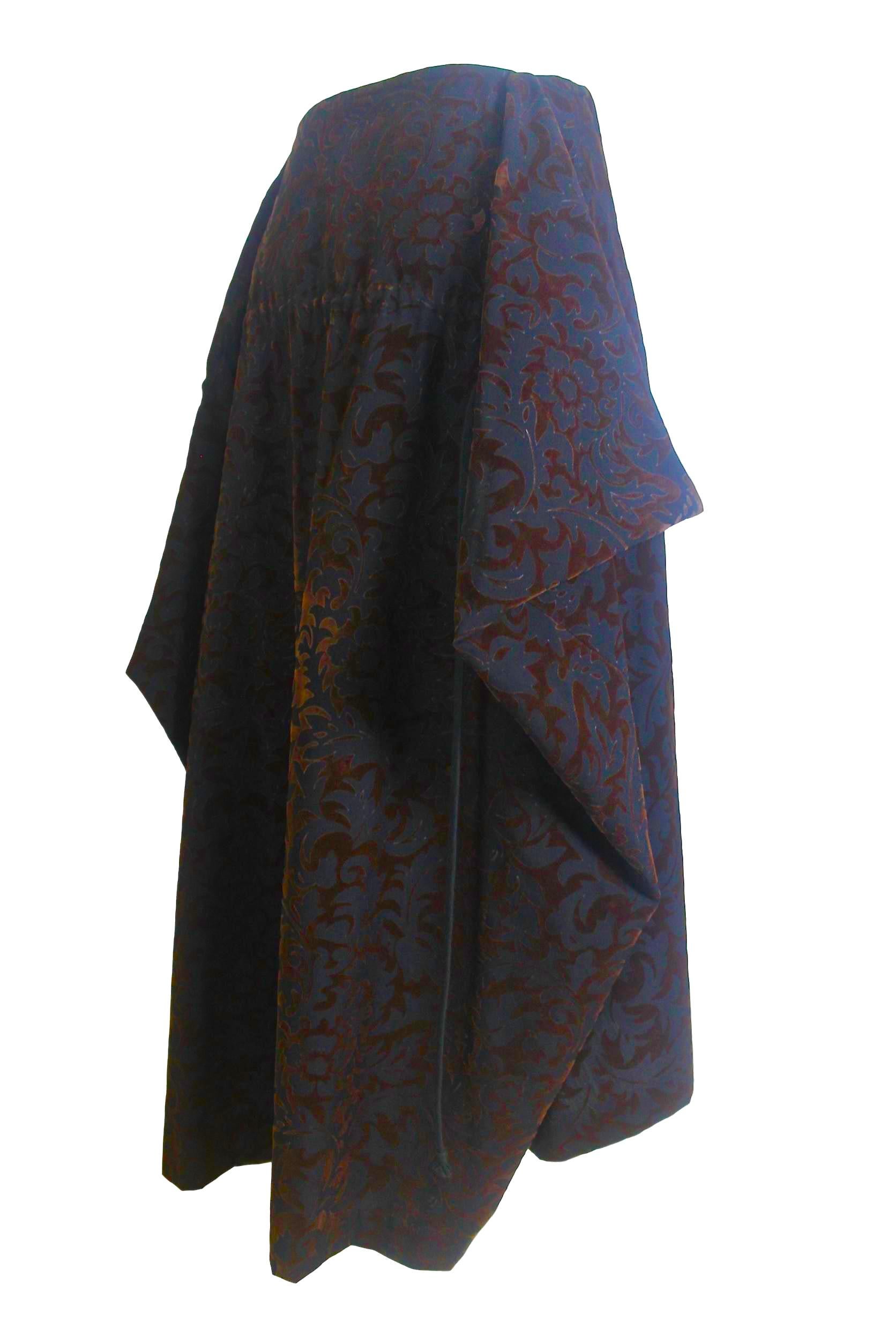 Comme des Garcons Flat Envelope Wool Skirt AD 1996 For Sale 2