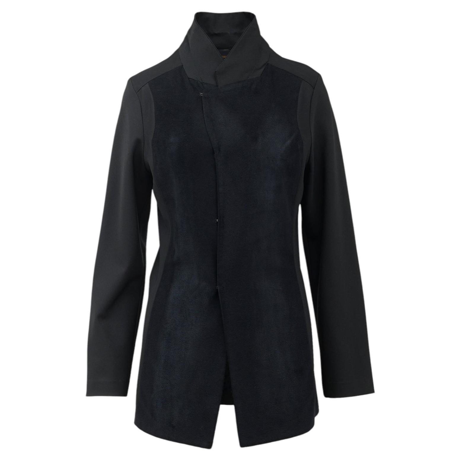 Comme des Garçons FW 1993 Rei Kawakubo Black Wool Blazer JP L