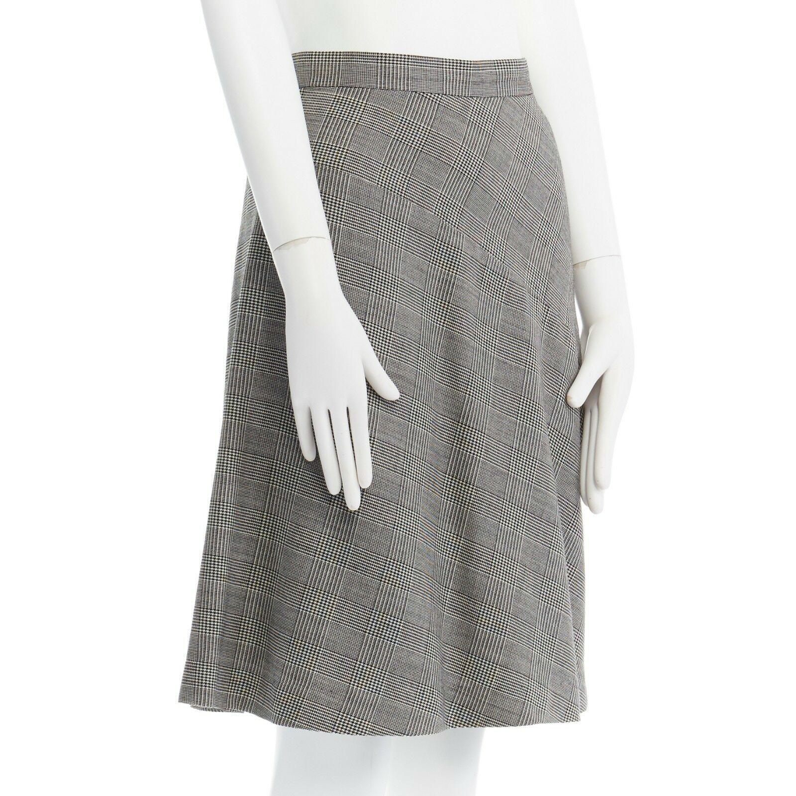 grey a line skirt
