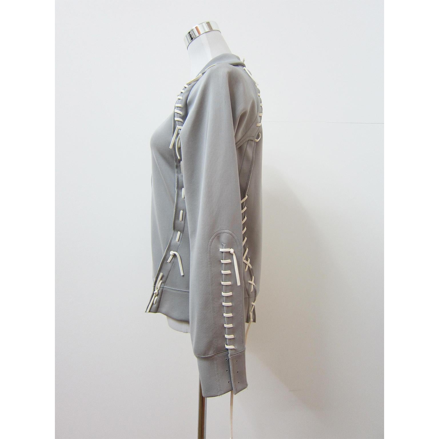 Gray Comme des Garcons Grey Rock Ballerina Jacket AD 2004