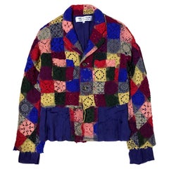 Comme Des Garcons  Hand-Knit Crochet Floral Jacket, Autumn Winter 2005