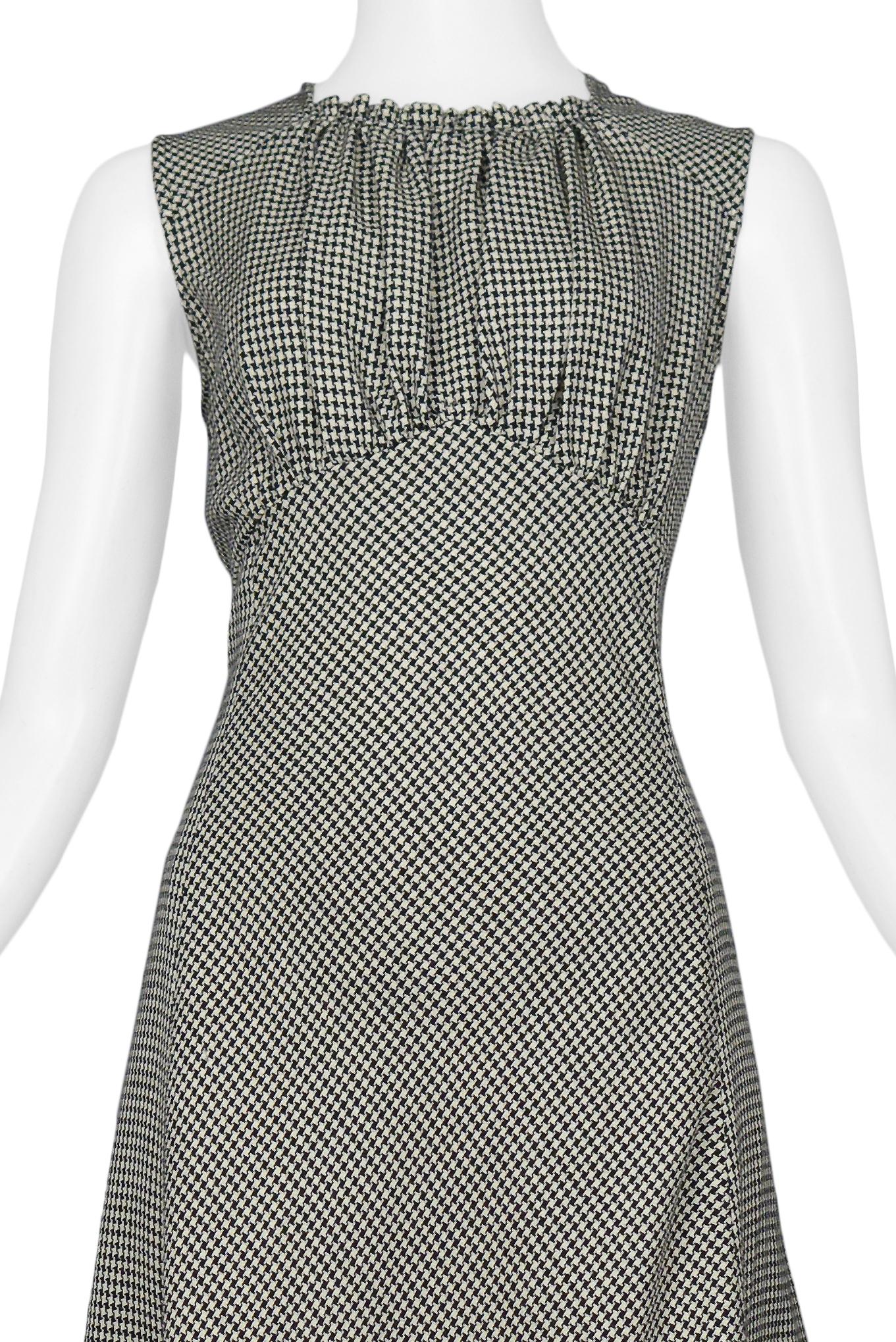 Comme Des Garcons Herringbone & Camouflage Dress 2001 In Excellent Condition In Los Angeles, CA