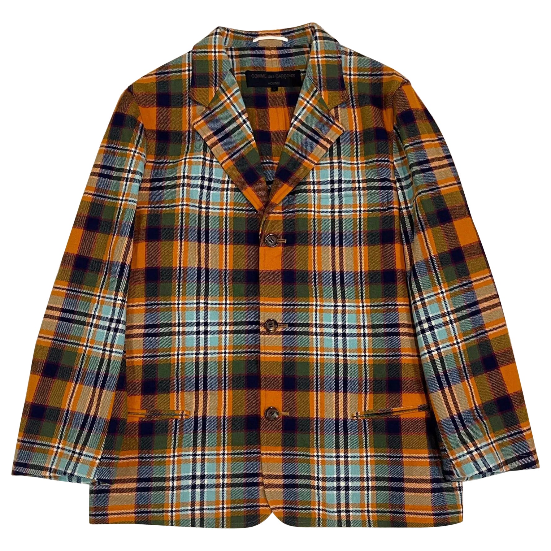 Comme des Garçons 2003 Short Jacket Vintage Comme Des Garcons Homme Plus 2003 S/S Mandarin