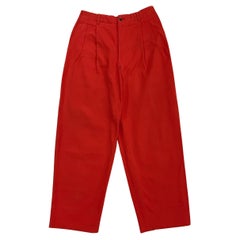 Comme Des Garcons HOMME A/W1991 Casual Red Pants