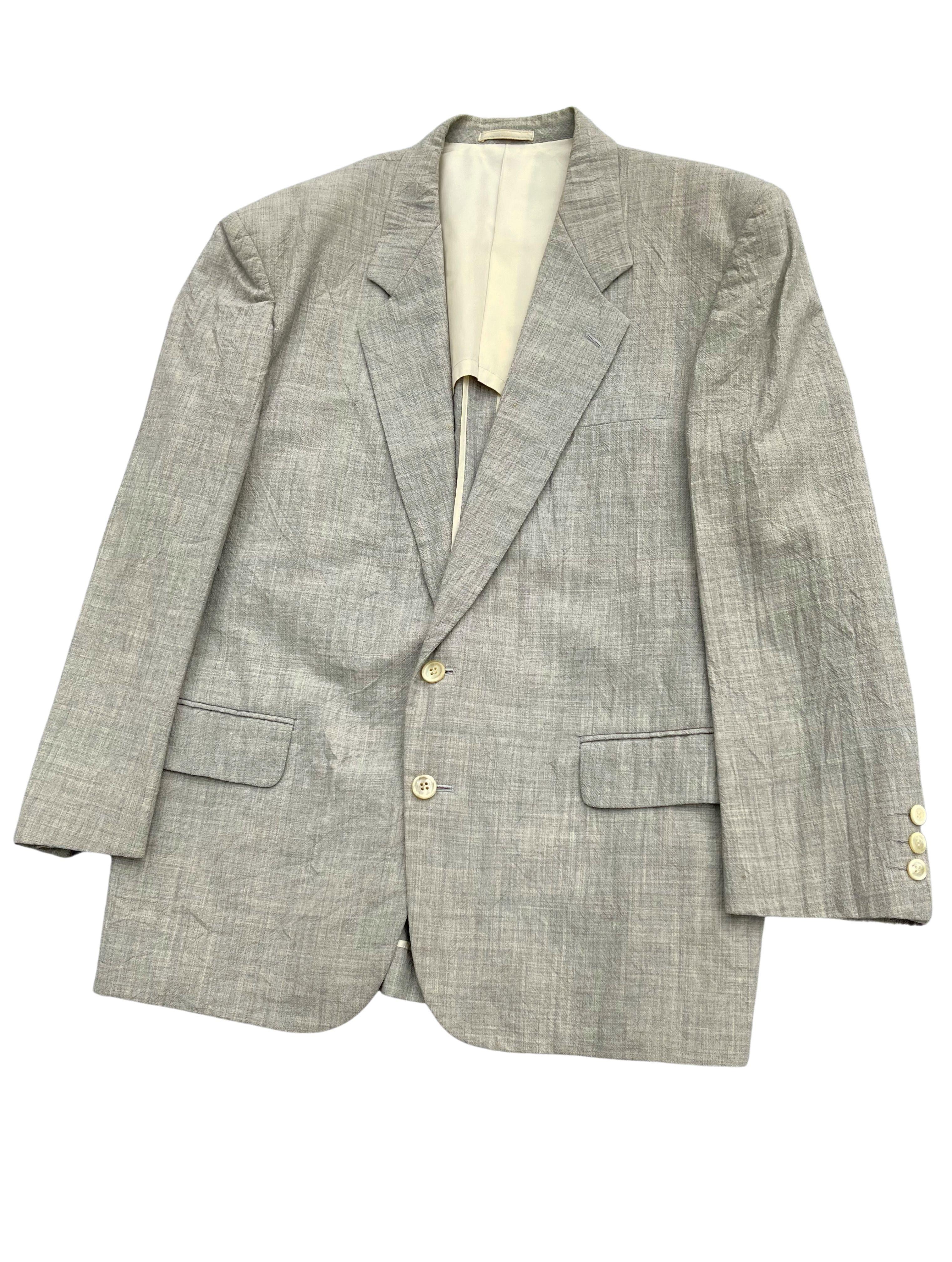 Comme Des Garcons Homme Khaki Gray Suit,  Autumn Winter 1996, size M In Good Condition In Tương Mai Ward, Hoang Mai District