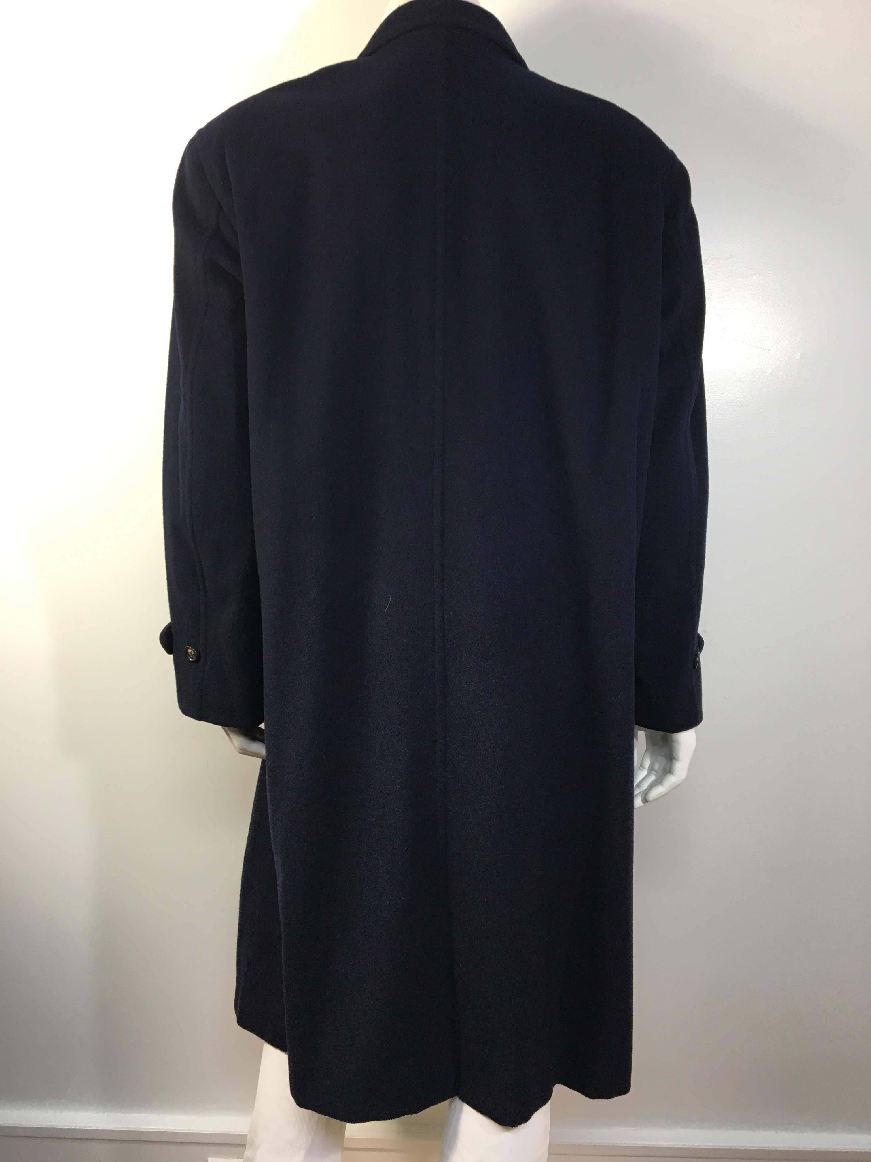 comme des garcons wool coat