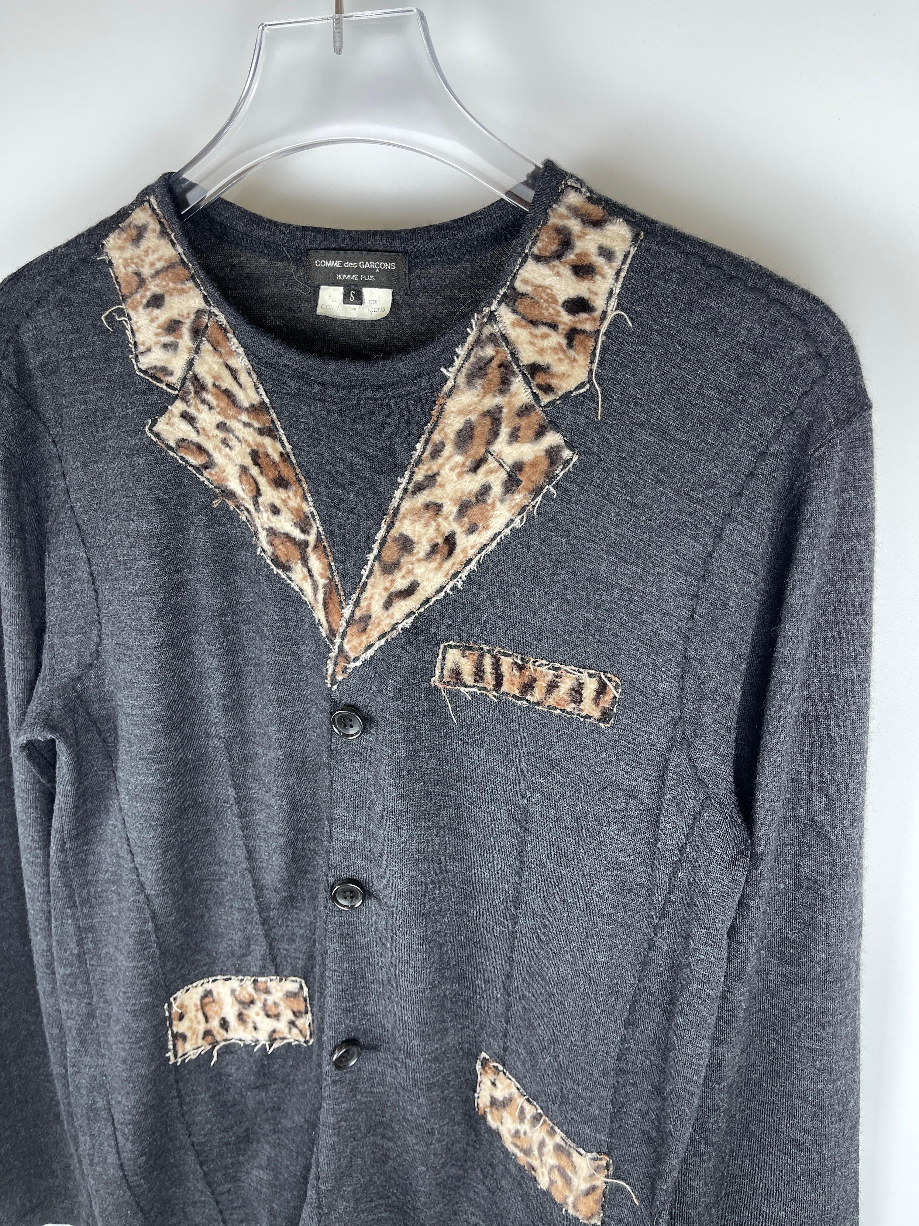 Comme des Garcons Homme Plus A/W2009 Leopard For Sale 3