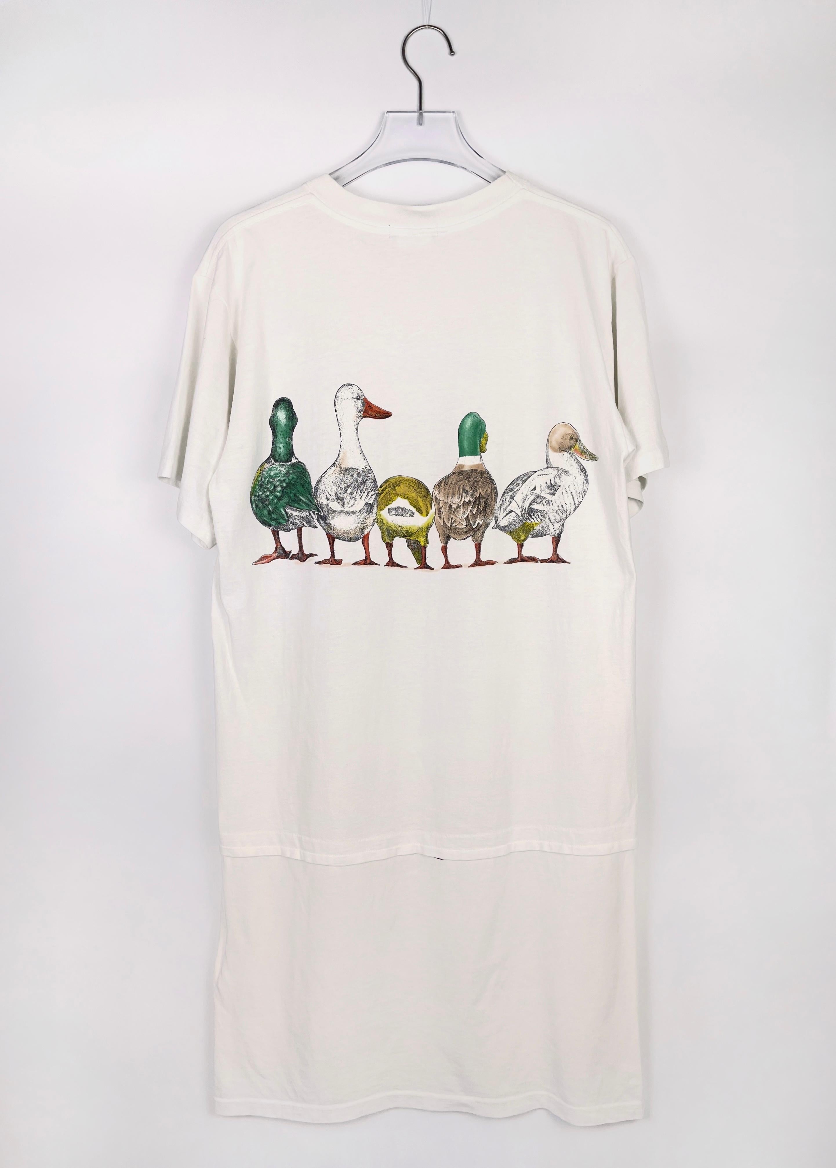 Comme Des Garcons Homme Plus A/W2011 Duck DIY Elongated T-Shirt en vente 4