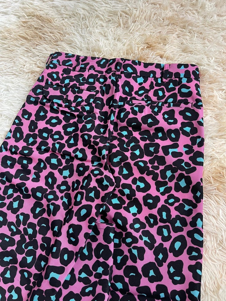 Comme Des Garcons Homme Plus A/W2020 Leopard Shorts In New Condition For Sale In Tương Mai Ward, Hoang Mai District