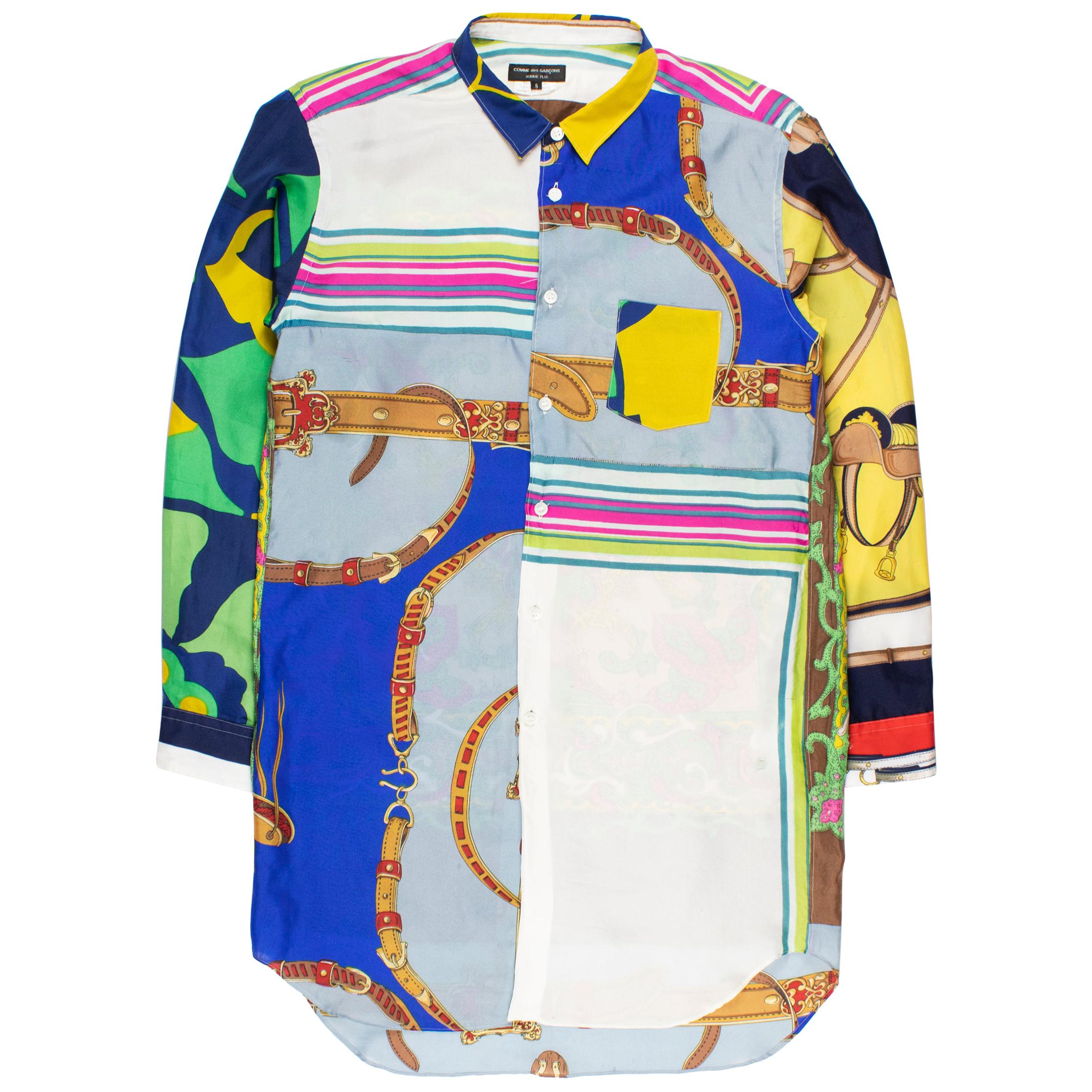 Comme des Garçons Homme Plus AW2011 "Decadence" Reconstructed Scarf Shirt