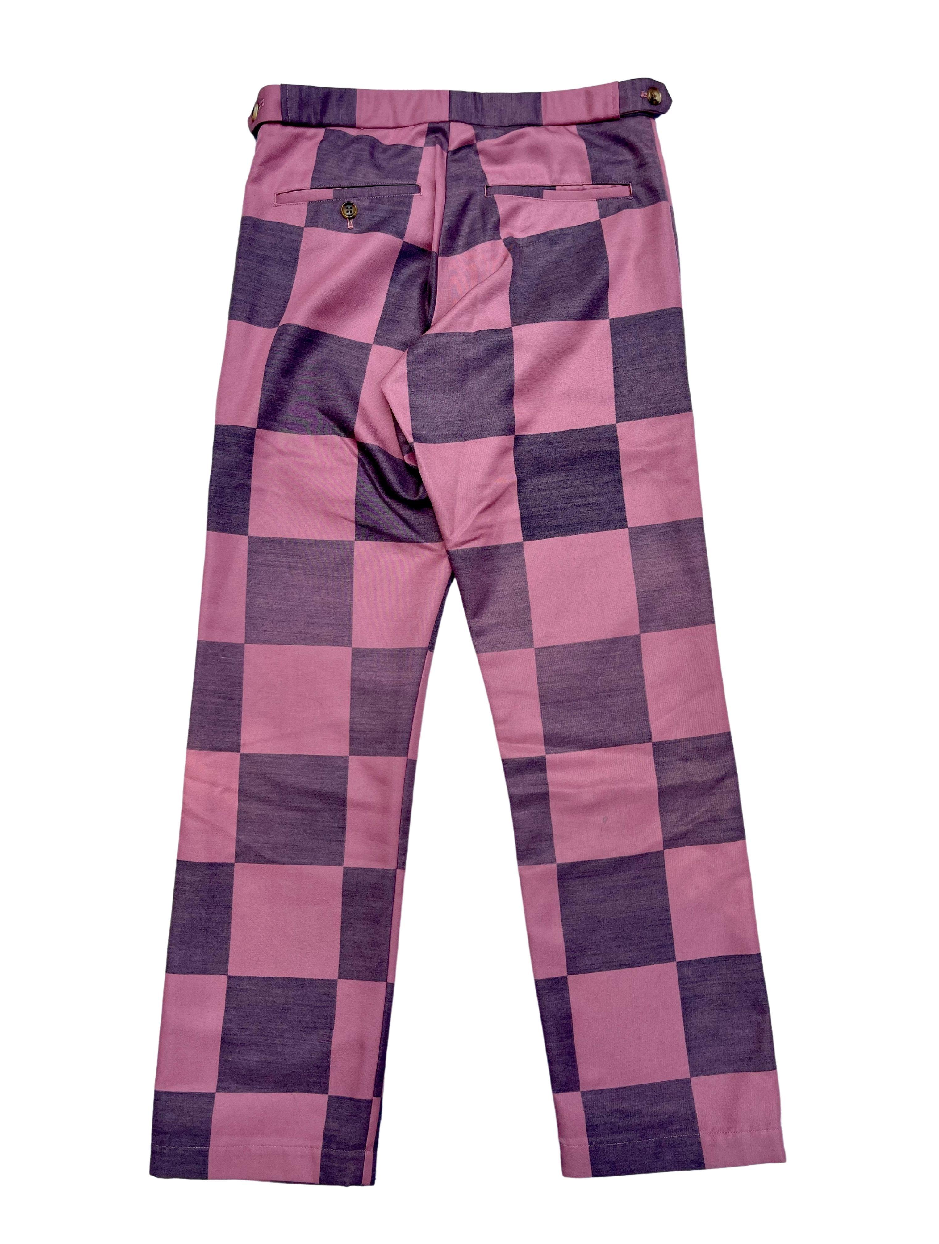 Traje a cuadros COMME des GARCONS Homme Plus, Primavera Verano 2002, talla M. Gris