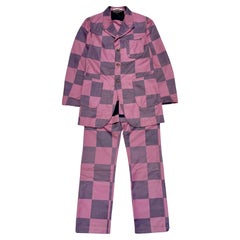 COMME des GARCONS Homme Plus Checkered Suit, Spring Summer 2002, size M.