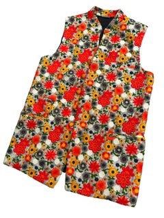 Comme Des Garcons Homme Plus "Disco" Crochet-Floral Vest, Spring Summer 2018