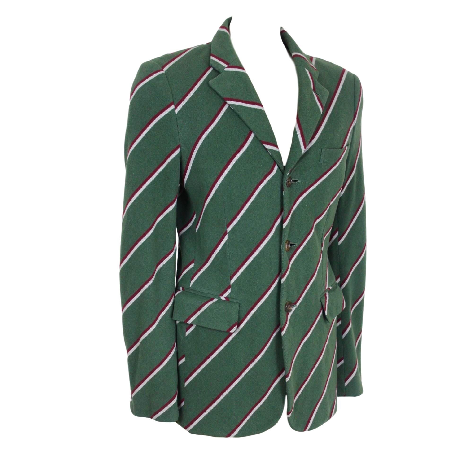 Comme des Garcons
Homme Plus
Evergreen 
Striped Jacket
Size s