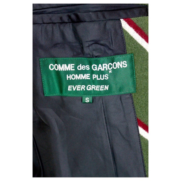 Comme des Garcons Homme Plus Evergreen Jacket For Sale at 1stDibs