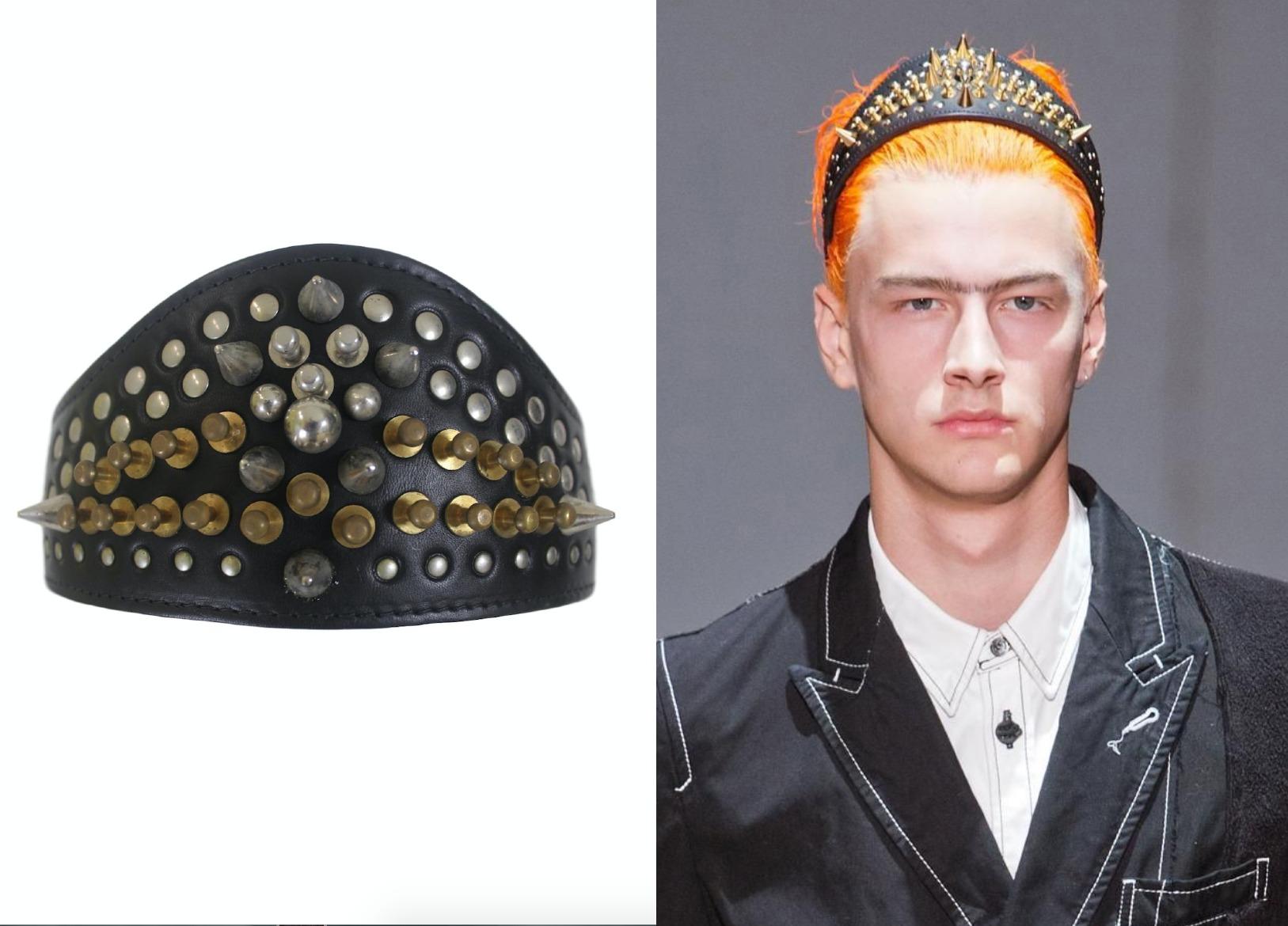 Comme des Garcons 2013
Homme Plus
Fleet Ilya
Leather Studded Headband