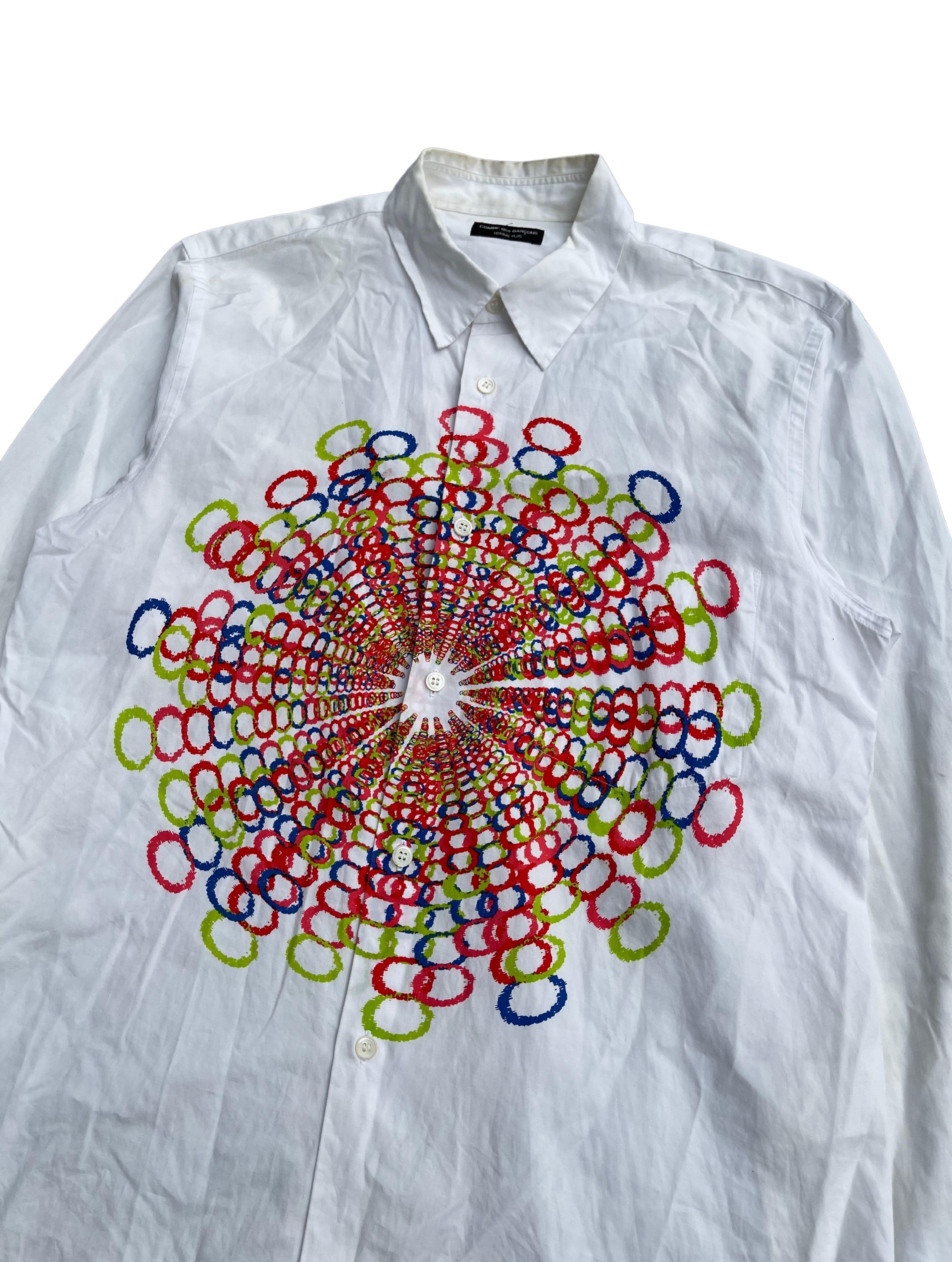 Camicia Comme Des Garcons Homme Plus Hallucinogen, Autunno Inverno 2001 In condizioni buone a Seattle, WA
