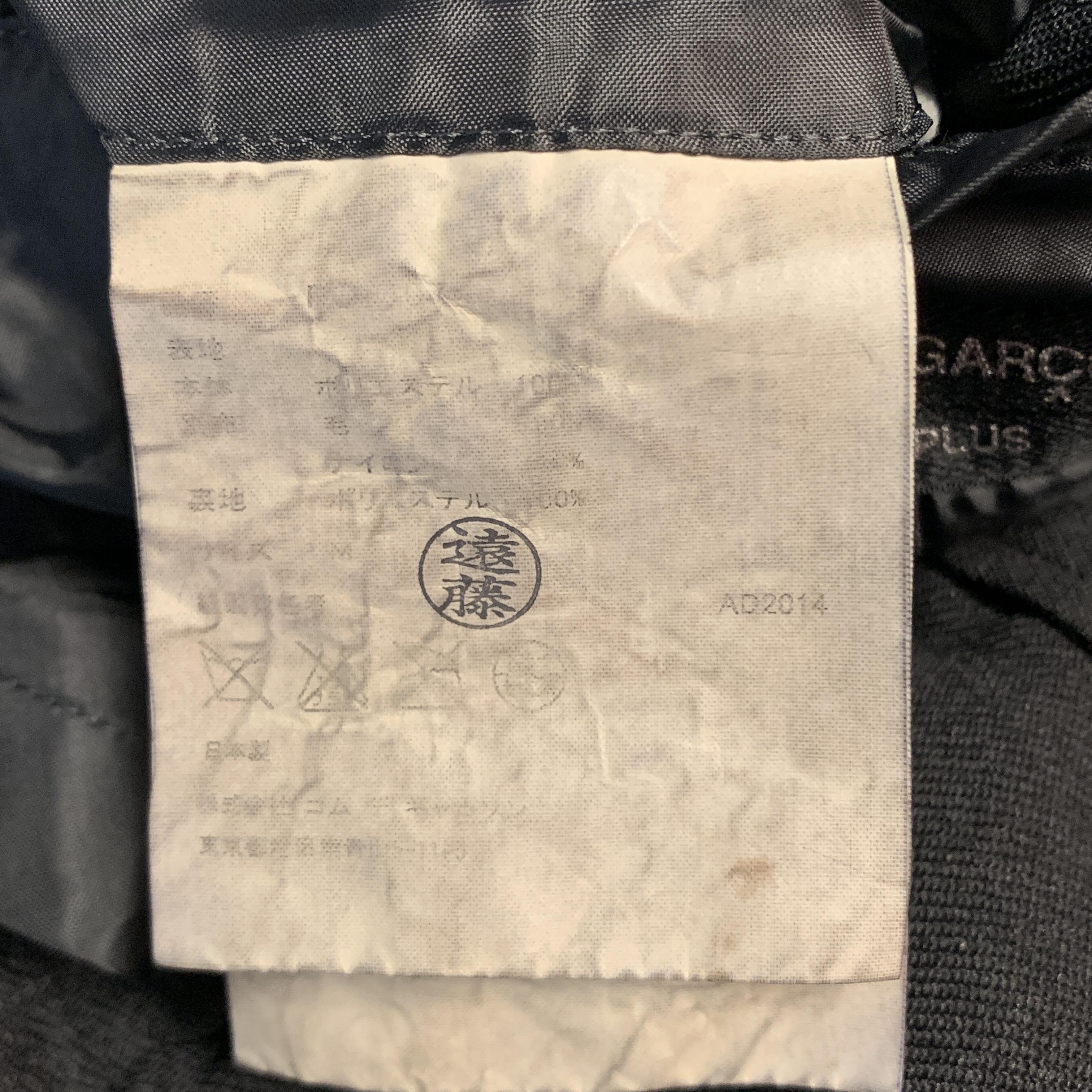 COMME des GARCONS HOMME PLUS M Black Polyester Military Jacket For Sale ...