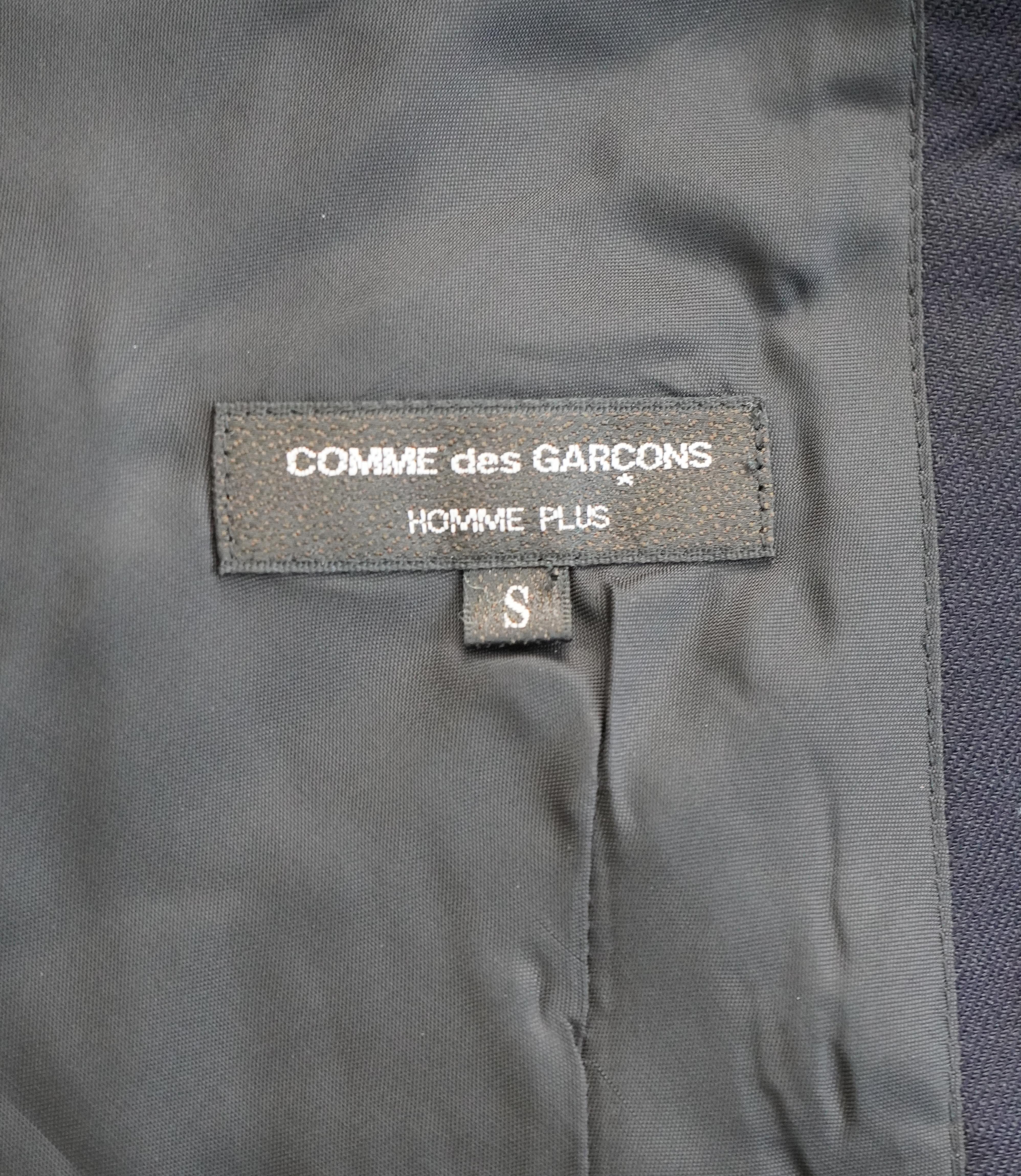 Women's Comme des Garçons Homme Plus Navy Vest For Sale