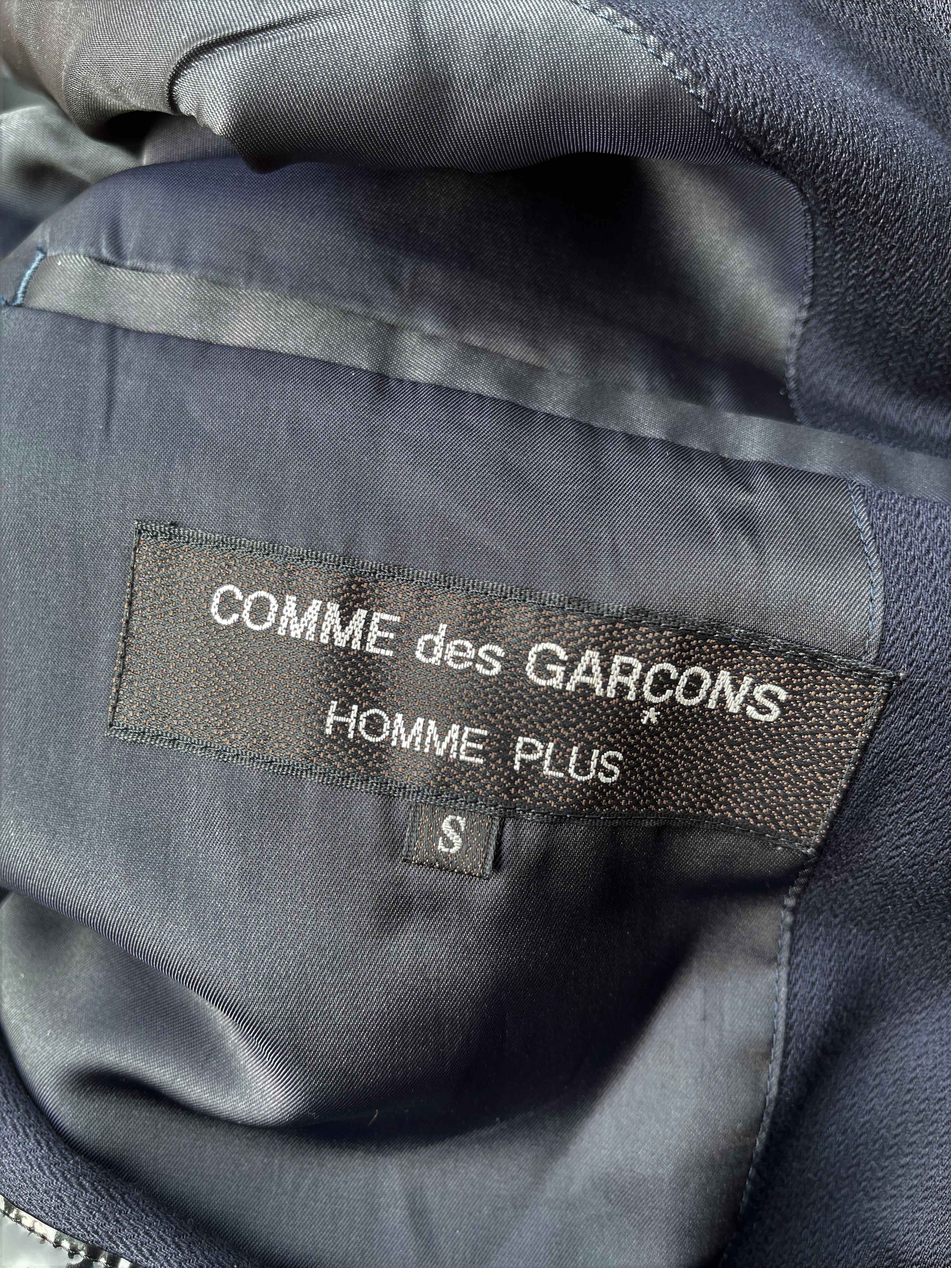 Women's or Men's COMME des GARCONS Homme Plus PVC Lapel Blazer, Autumn Winter 1991.