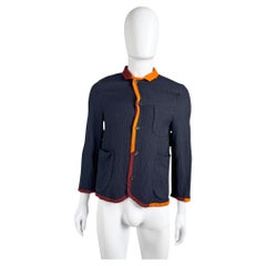 Comme des Garçons Homme Plus S/S 2001 Gestreifter mehrfarbiger Blazer